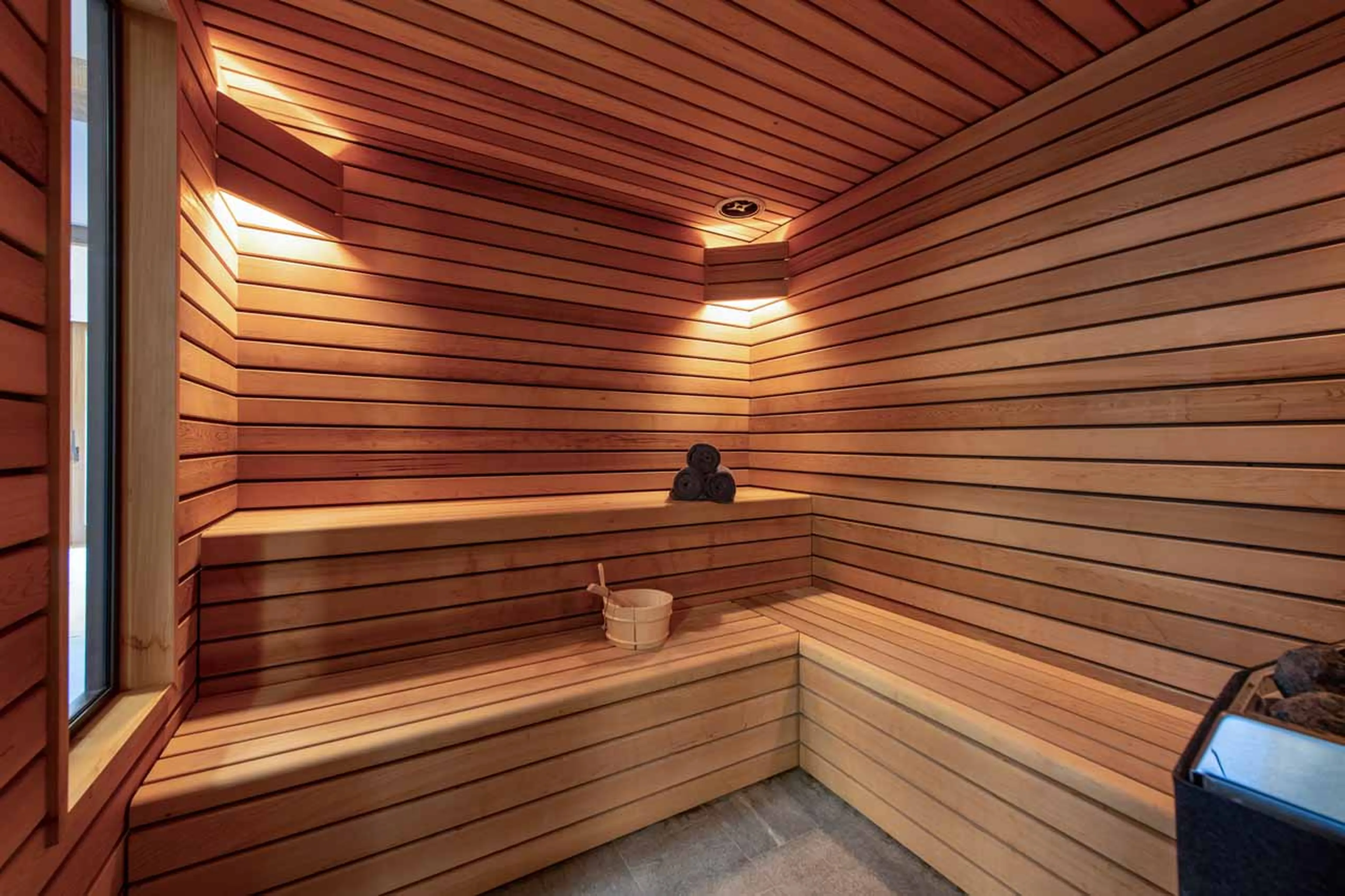 Sauna at Chalet Alpaca in Meribel