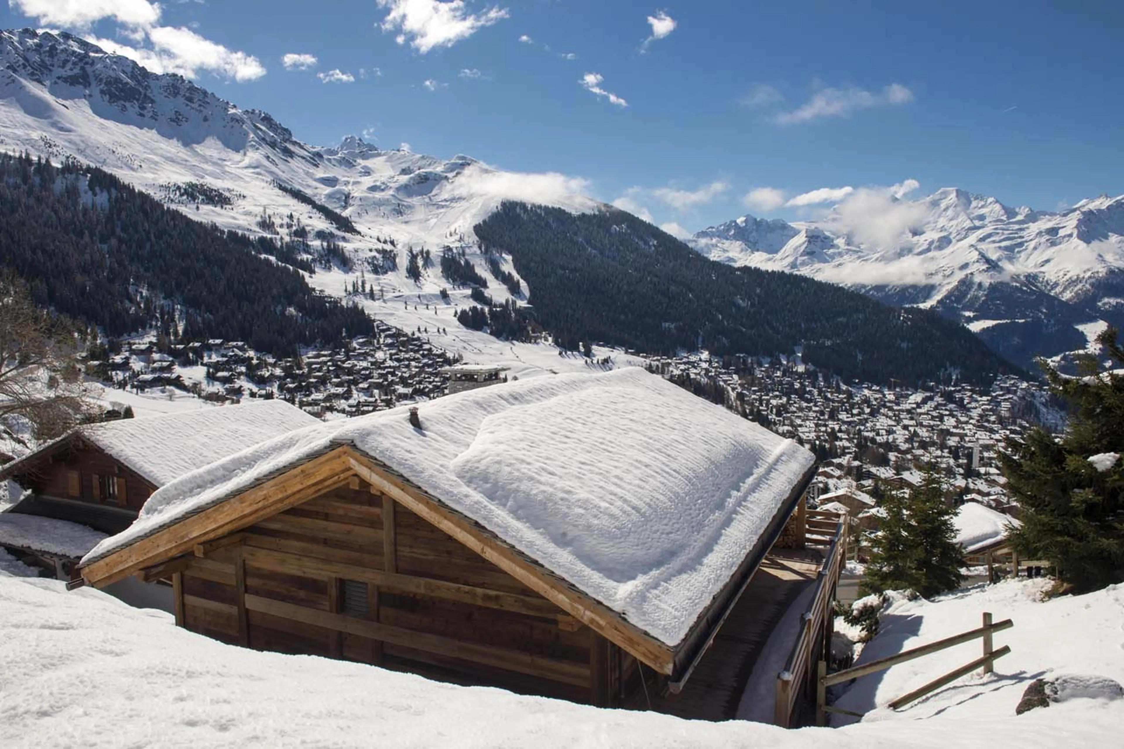 Views from Chalet Alpine Roc in Verbier