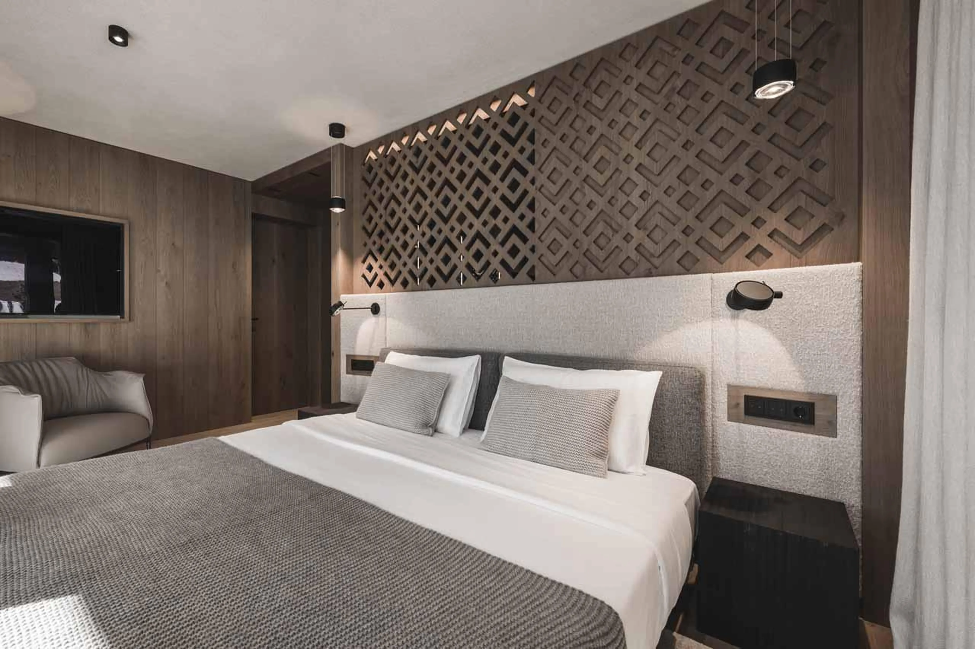 Spacious suite at Chalet Alpurio in Val Gardena