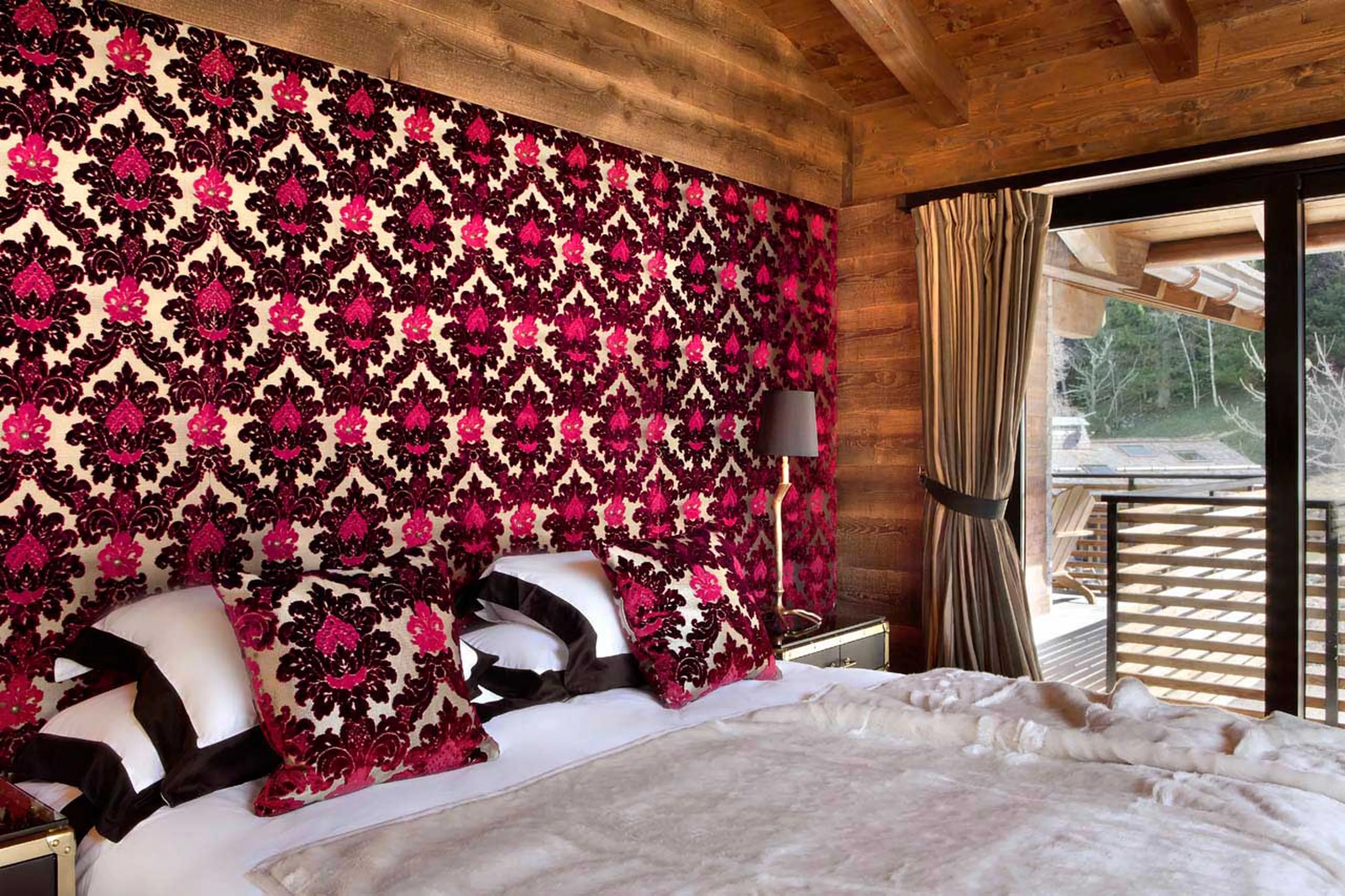 Bedroom three at Chalet Alta in Chamonix