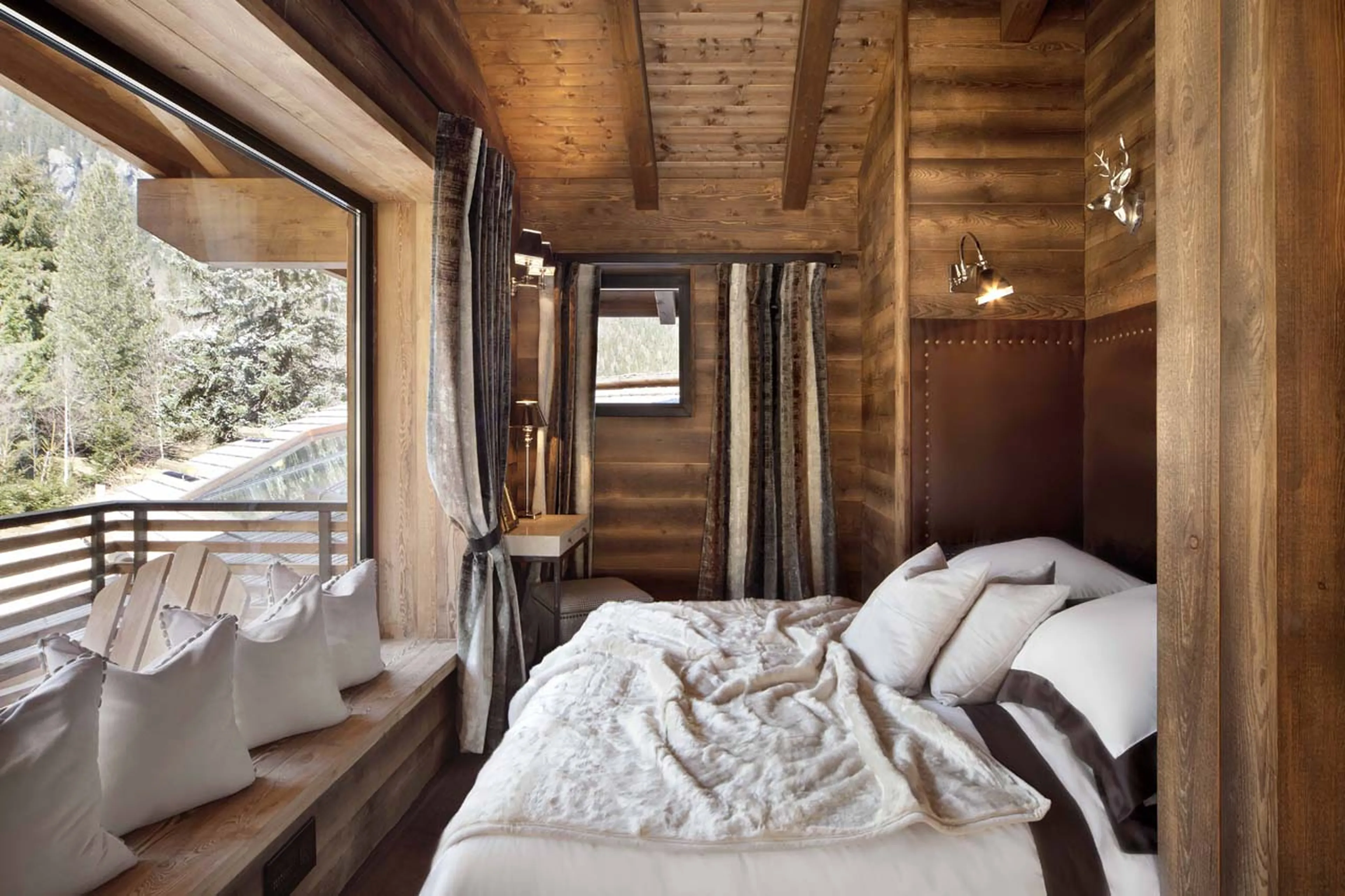 Bedroom four at Chalet Alta in Chamonix