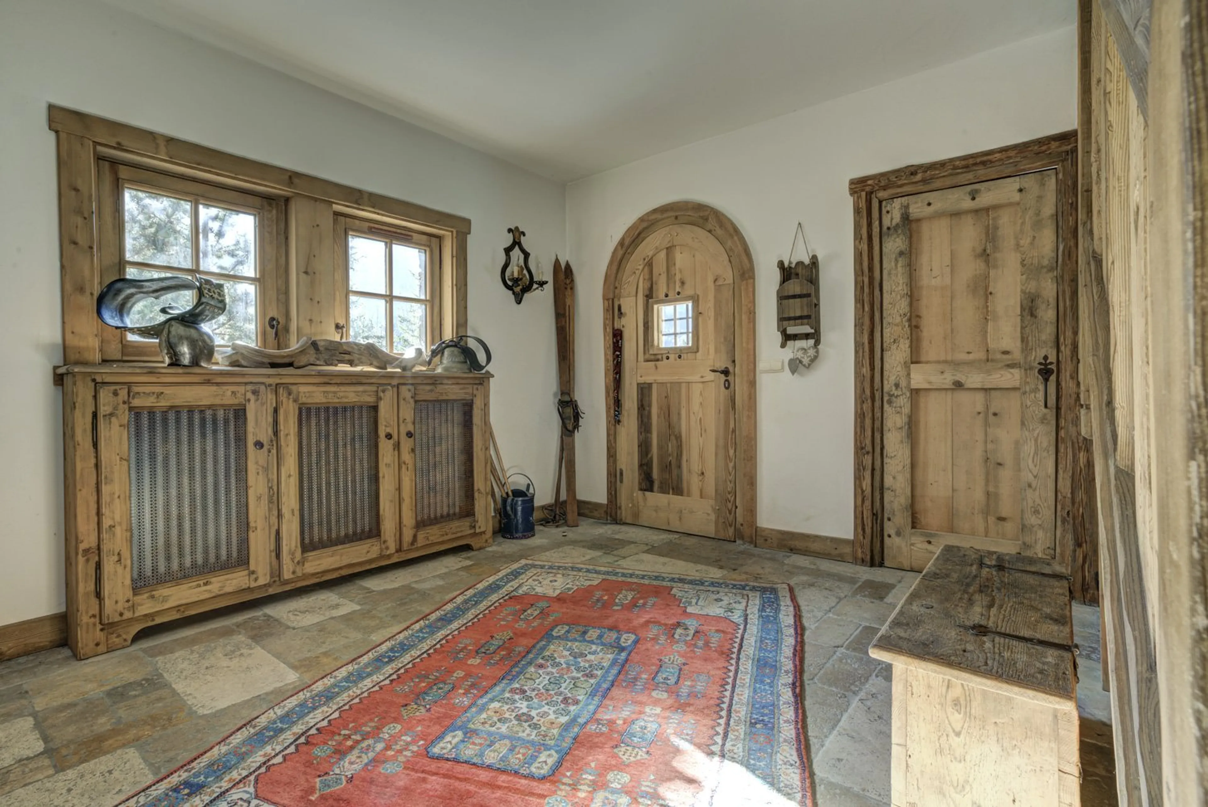 Entrance hall at Chalet Amarena in Meribel