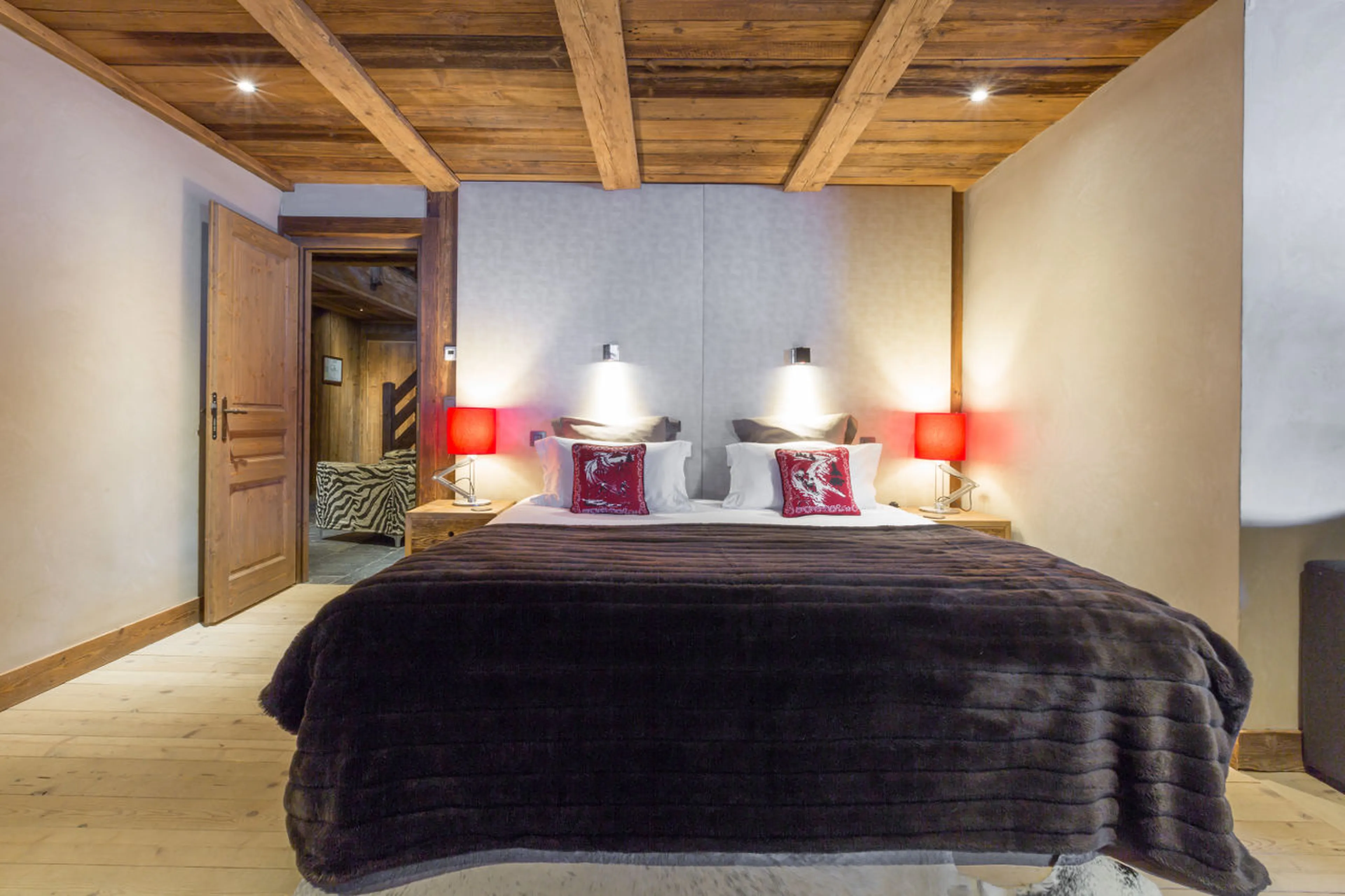 Bedroom two at Chalet Amazon Creek in Chamonix