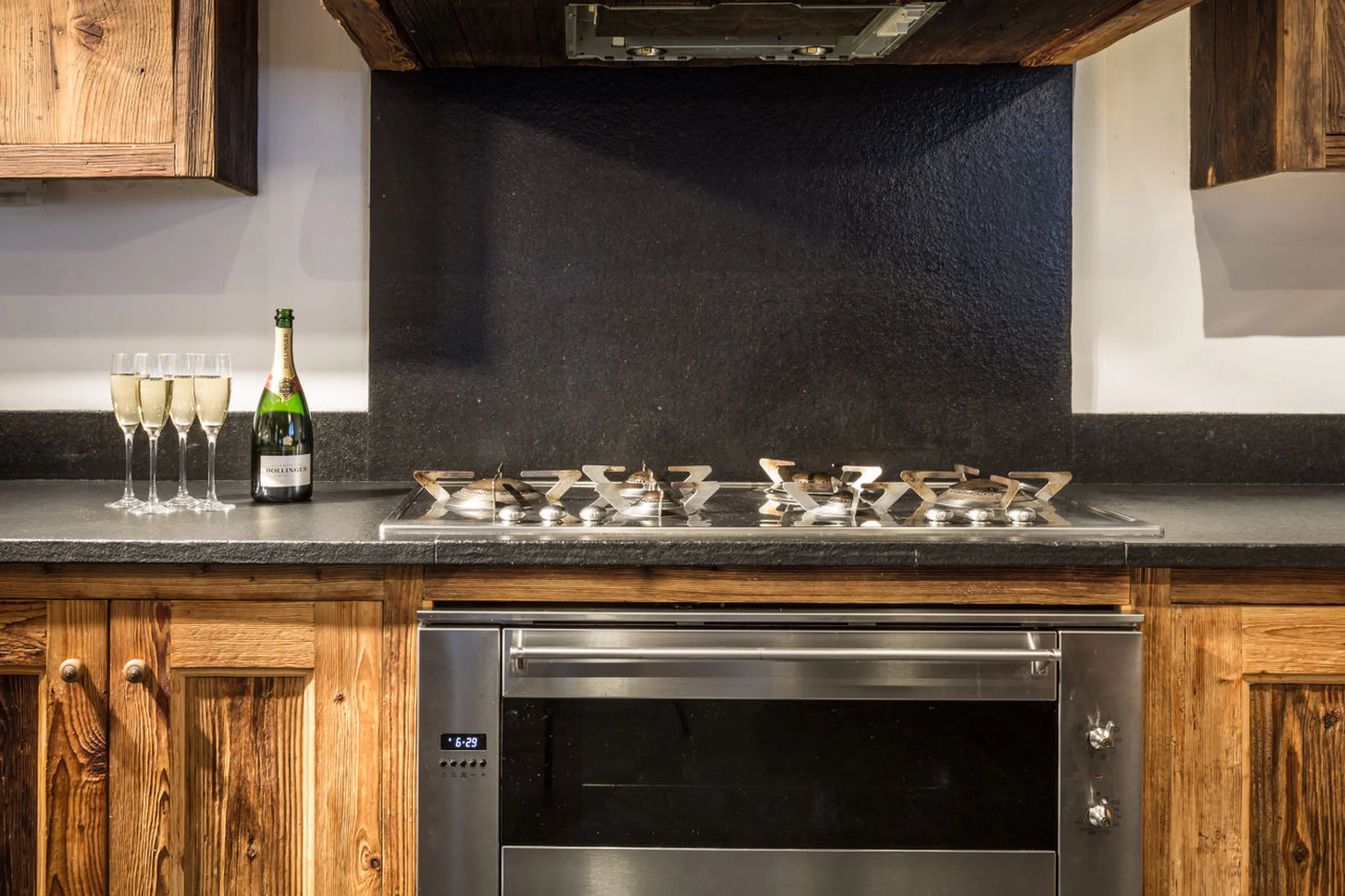 Kitchen of Chalet Amazon Creek in Chamonix