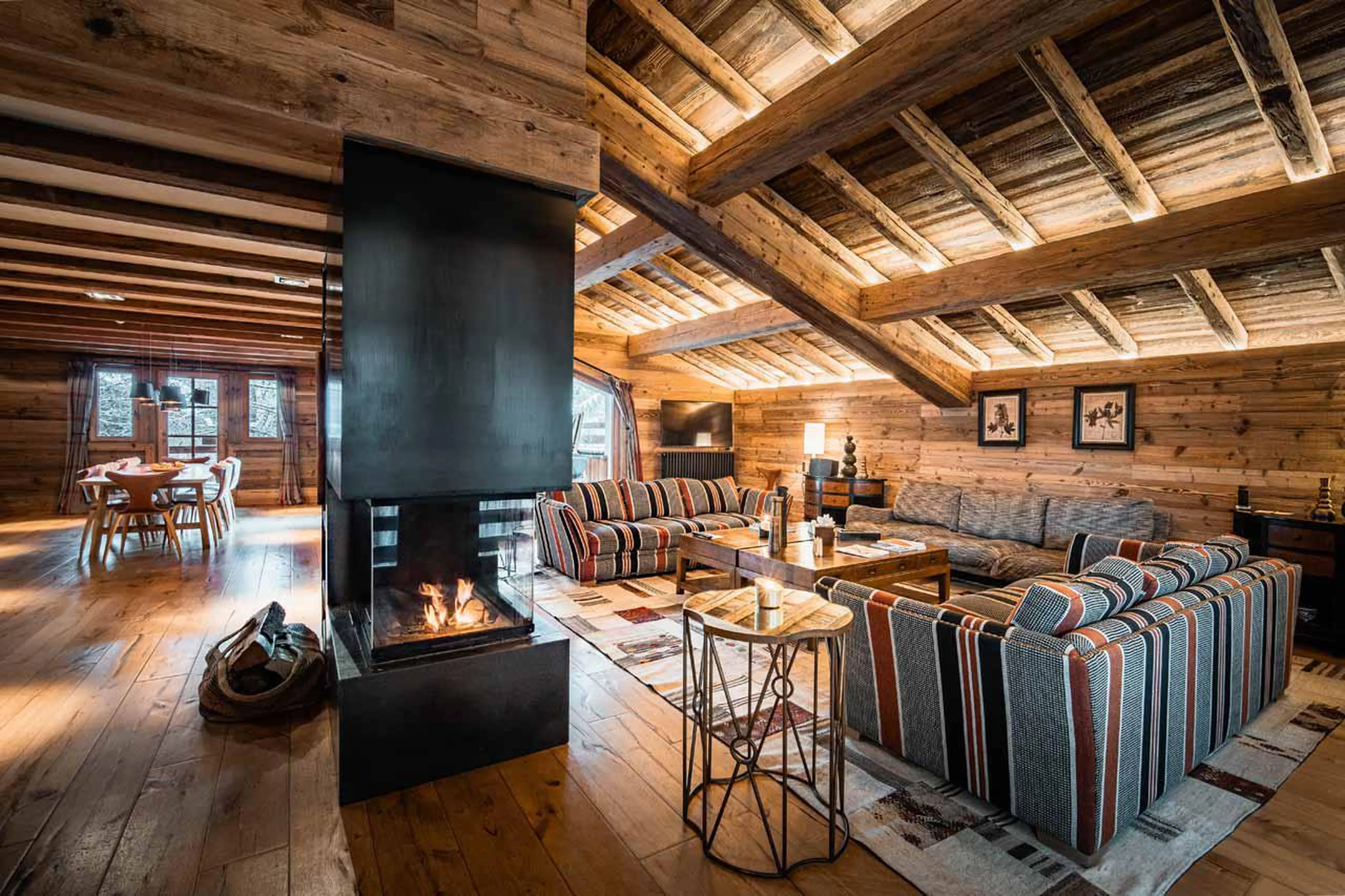 Relaxed atmosphere in Chalet Ambre in Val d’ Isere