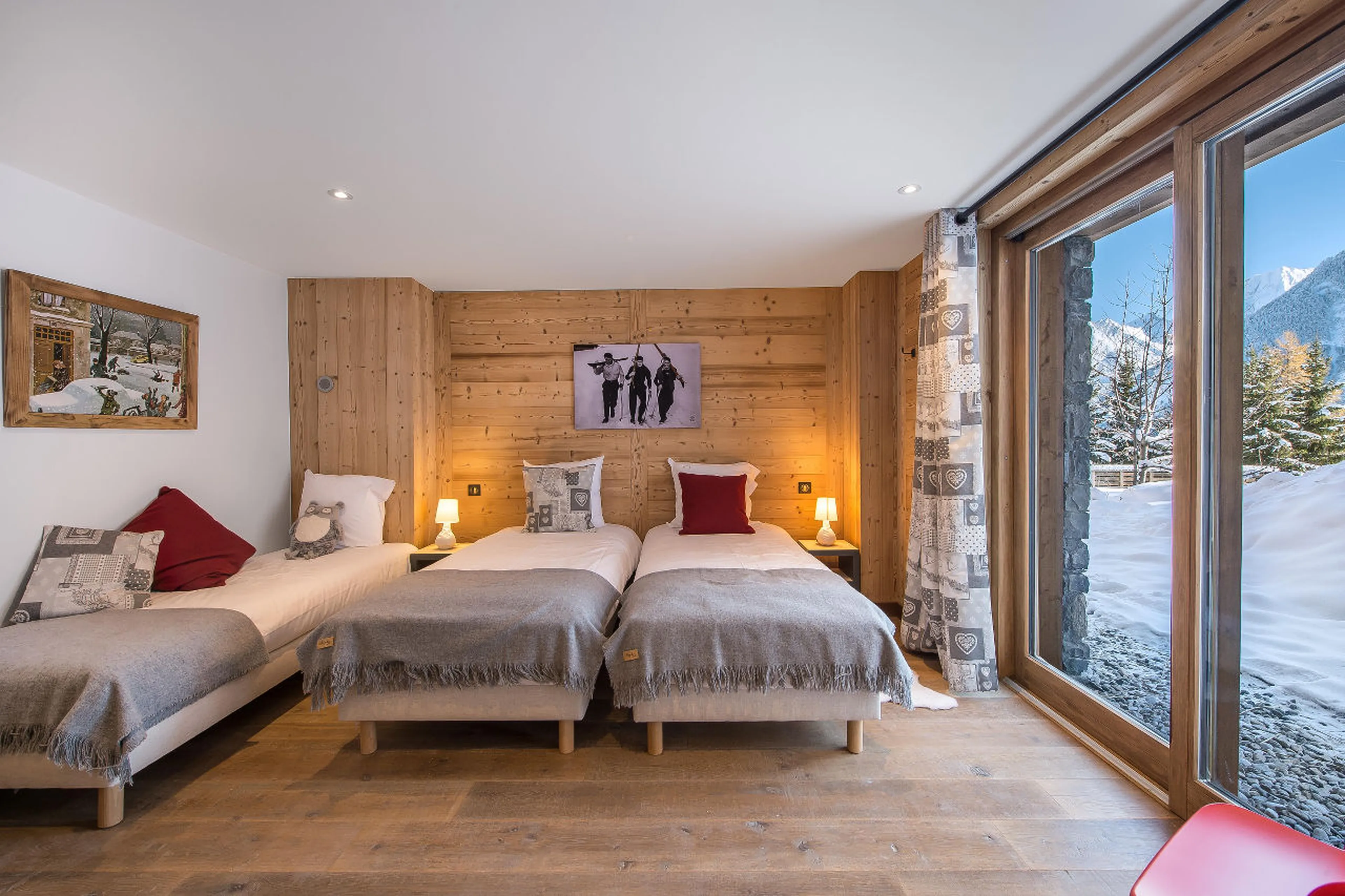 Family suite at Chalet Ancolies in Courchevel 1550