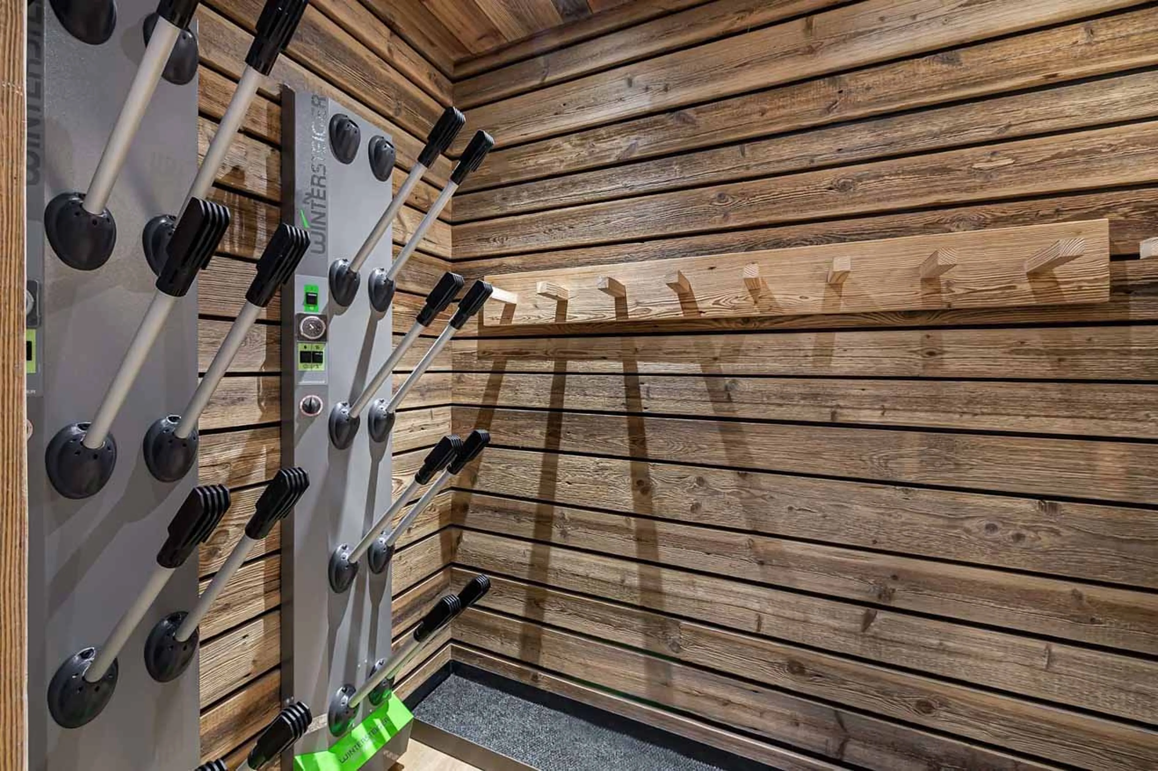 Boot warmers at Chalet Angelus 1 in Val d'Isere