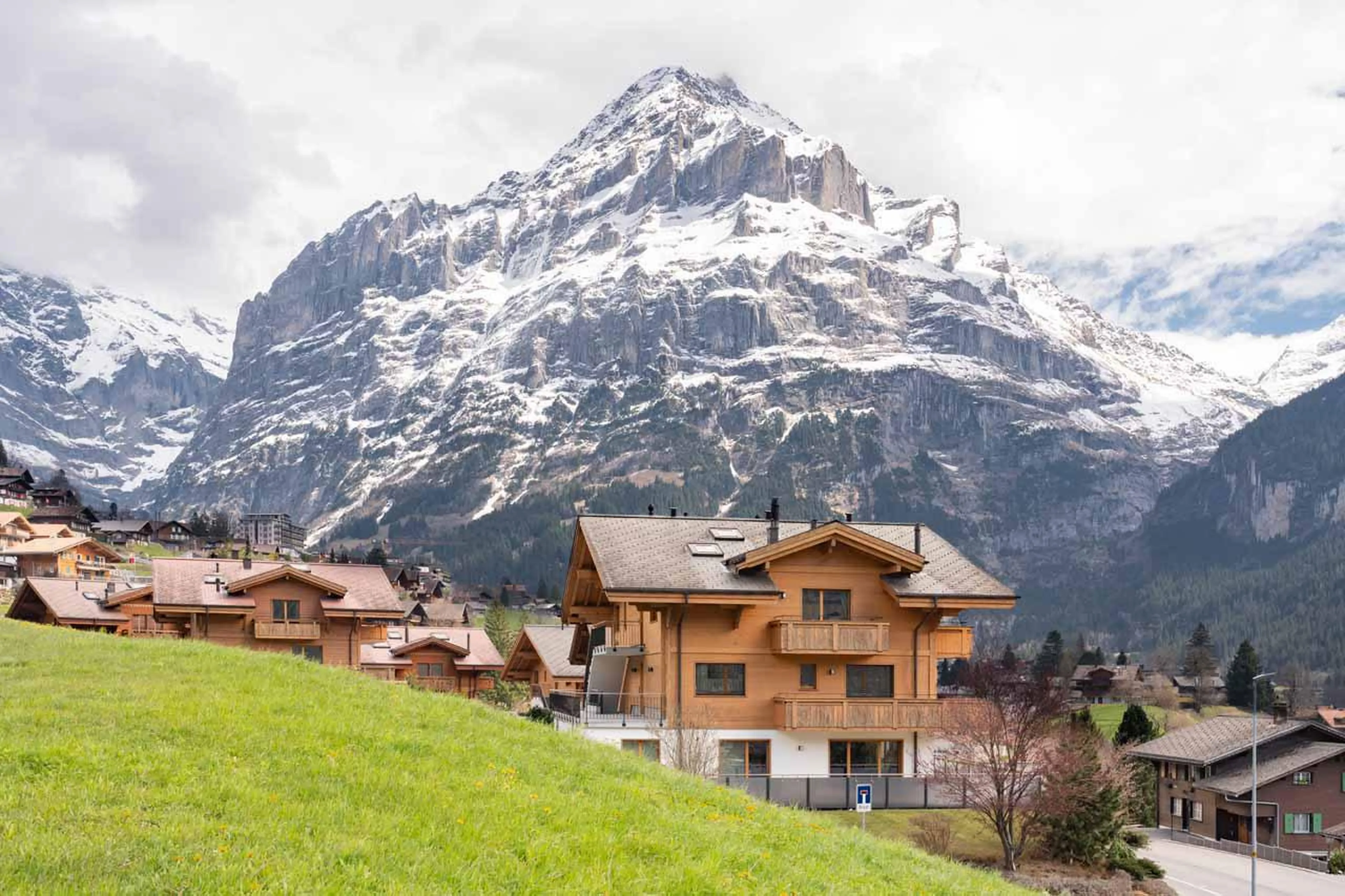 Chalet exterior of Apartment Antara in Grindelwald