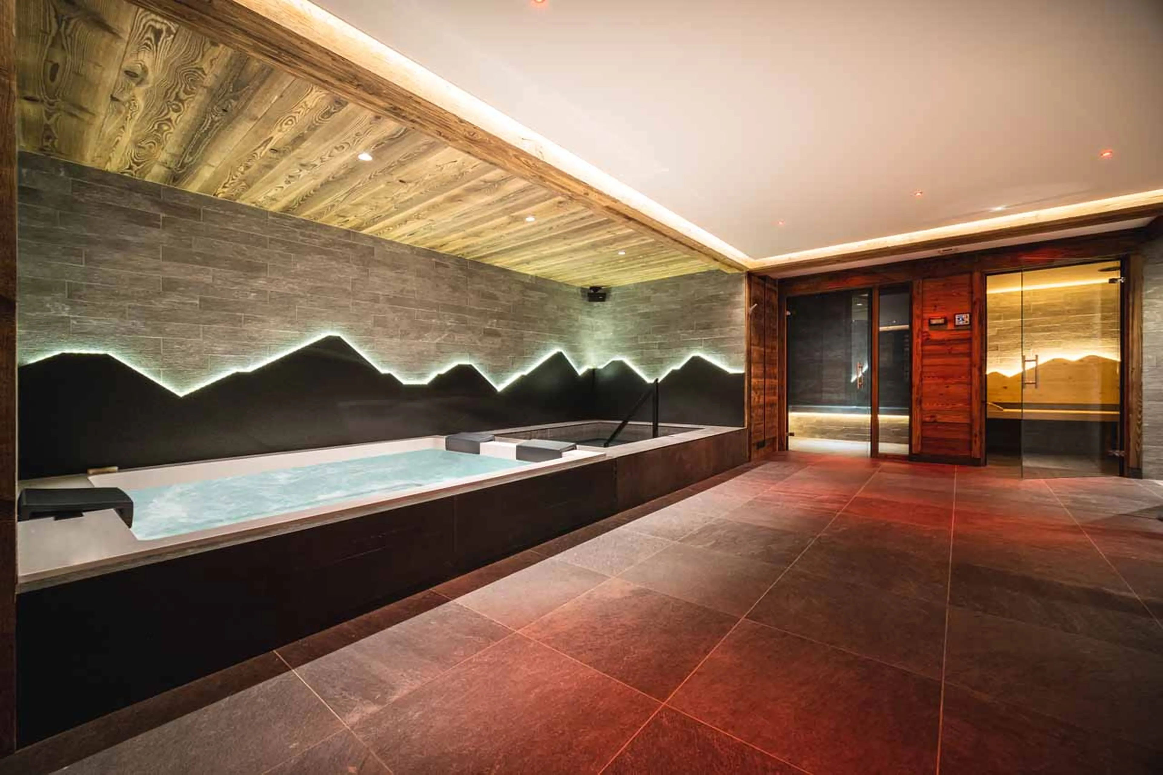 Spa at Chalet Arolla in Tignes