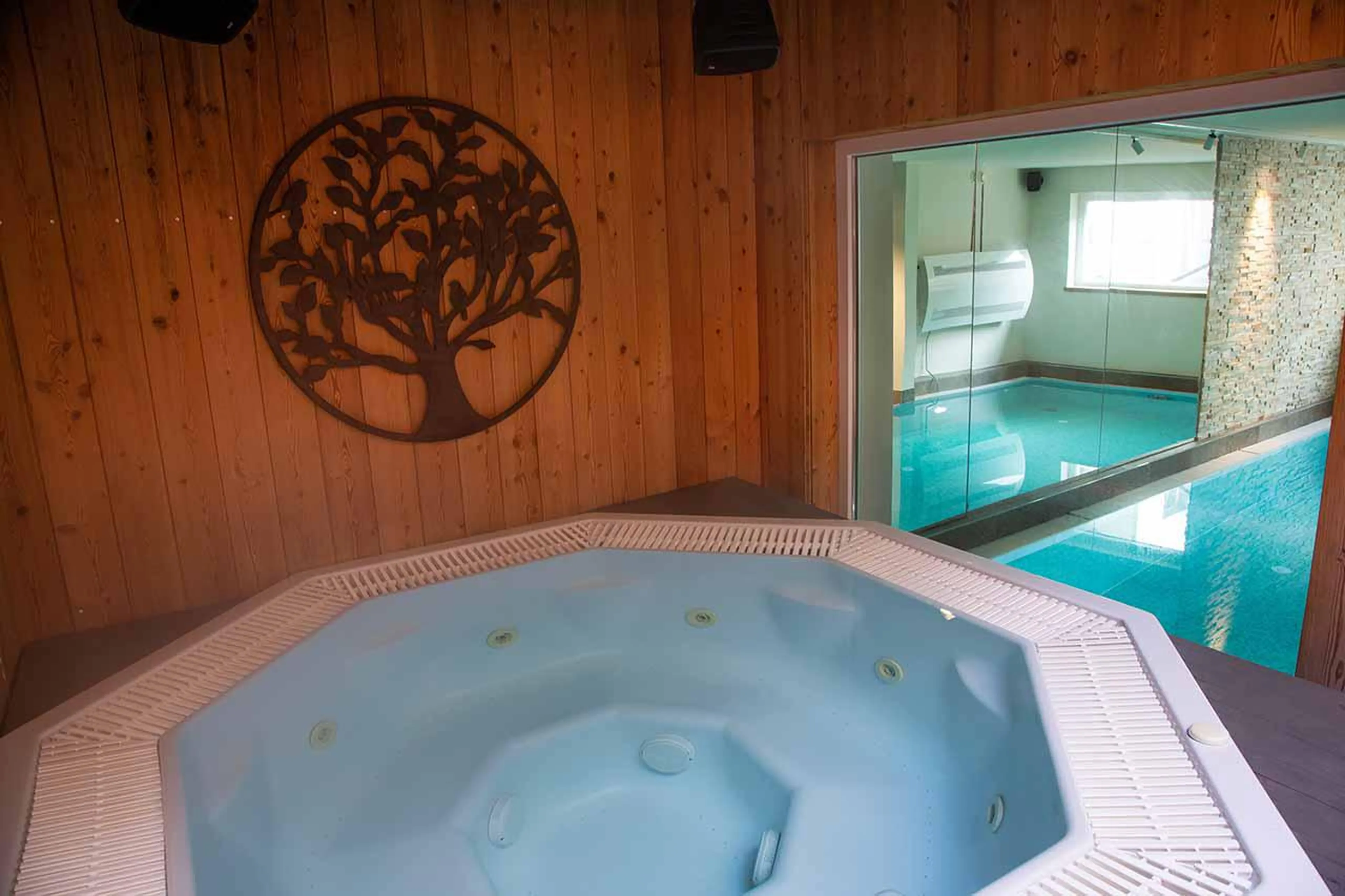 Jacuzzi at Chalet Artemis in St Anton