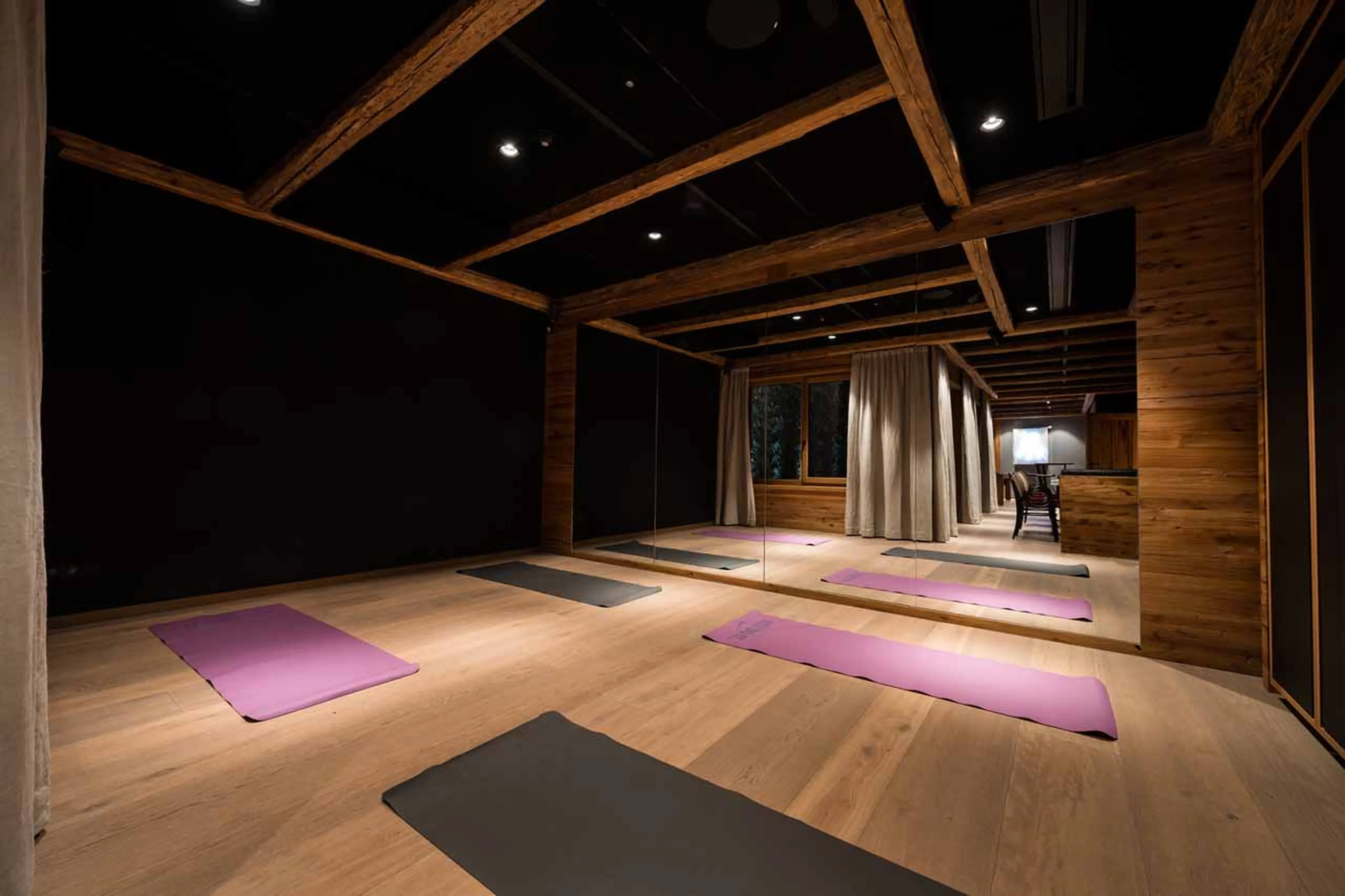 Pilates area at Chalet Arula 2 in Lech