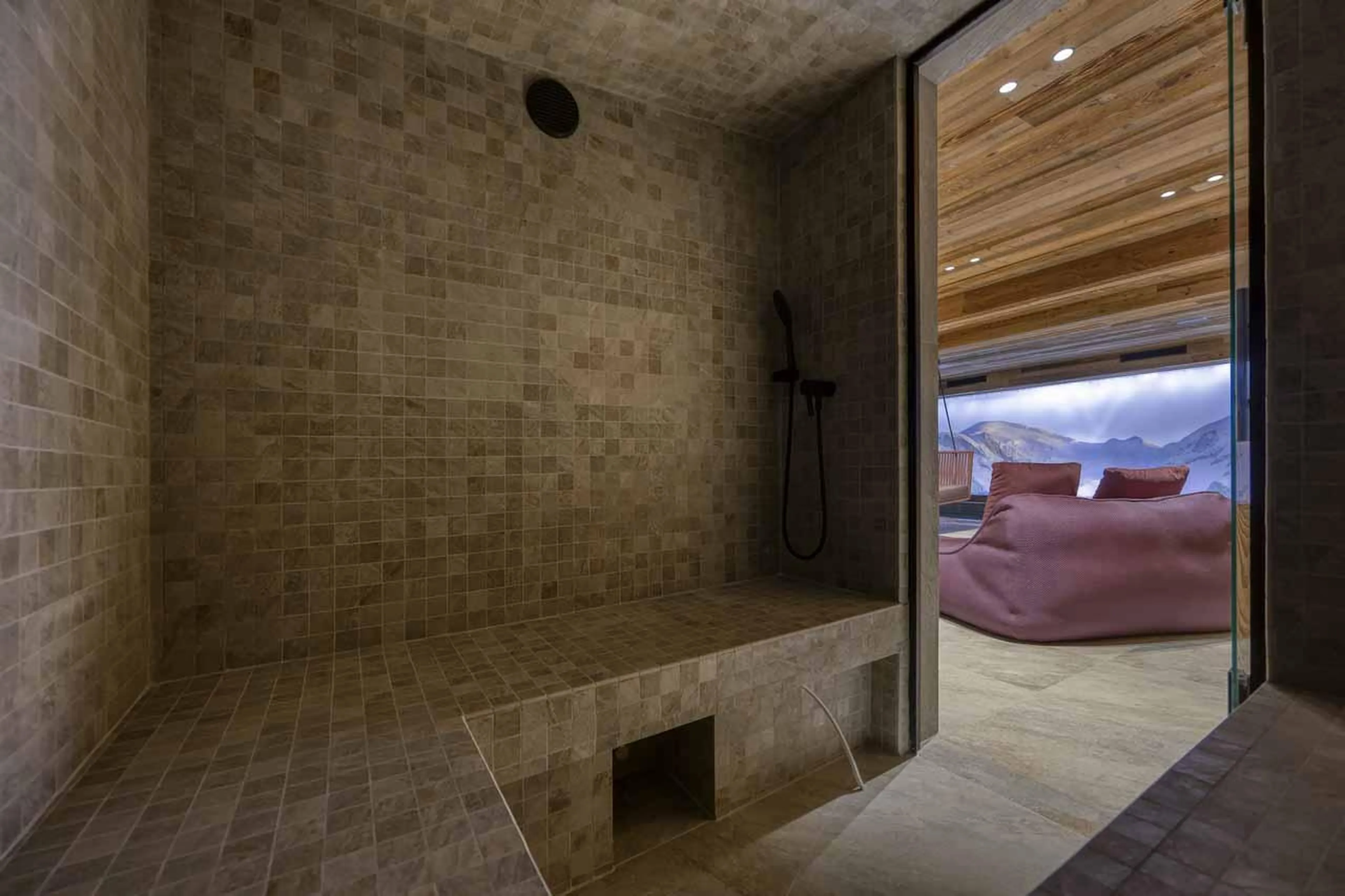 Hammam in Chalet Aspen, Megeve