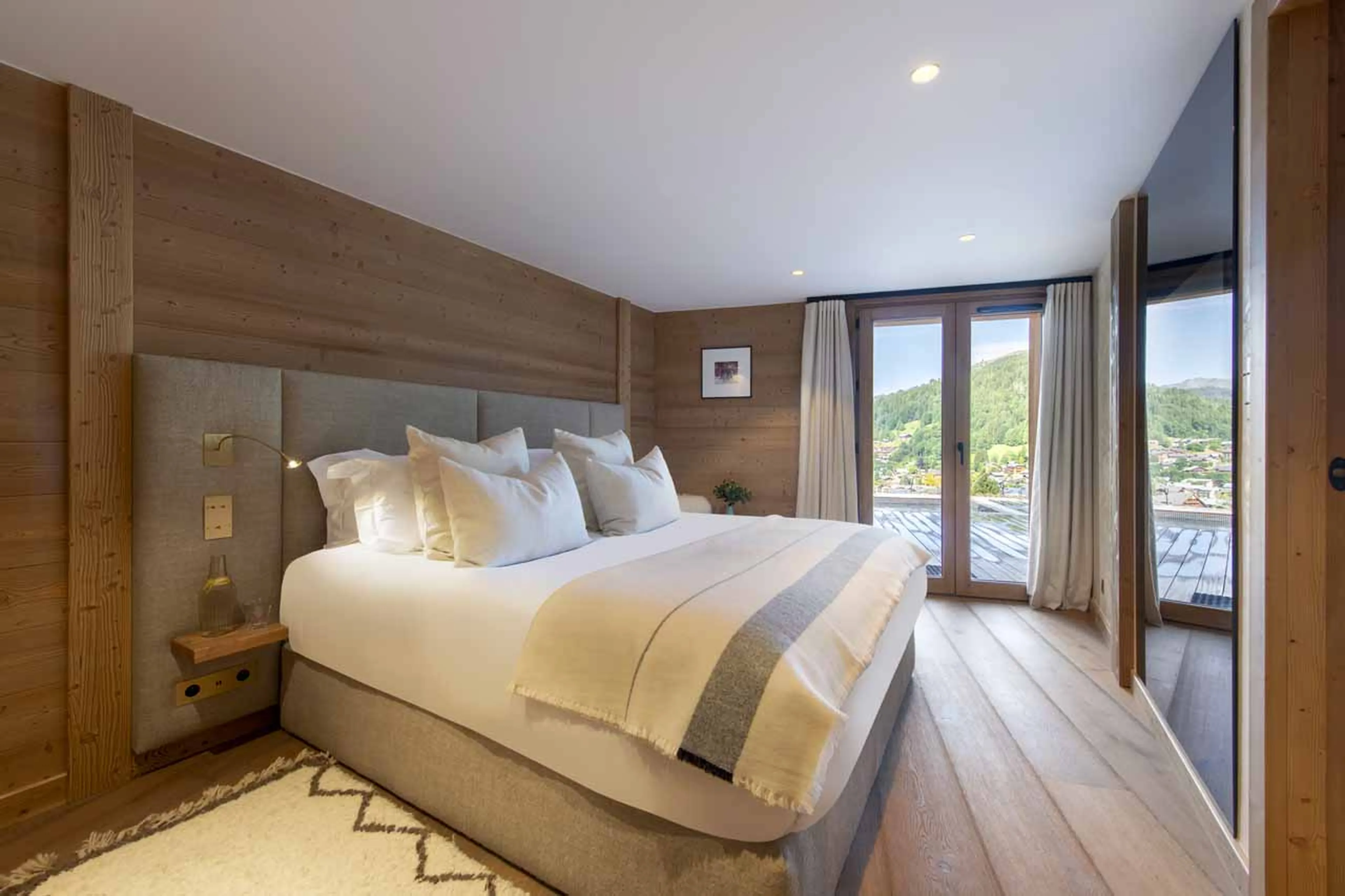 Bedroom 4 at Chalet Avalon in Les Gets