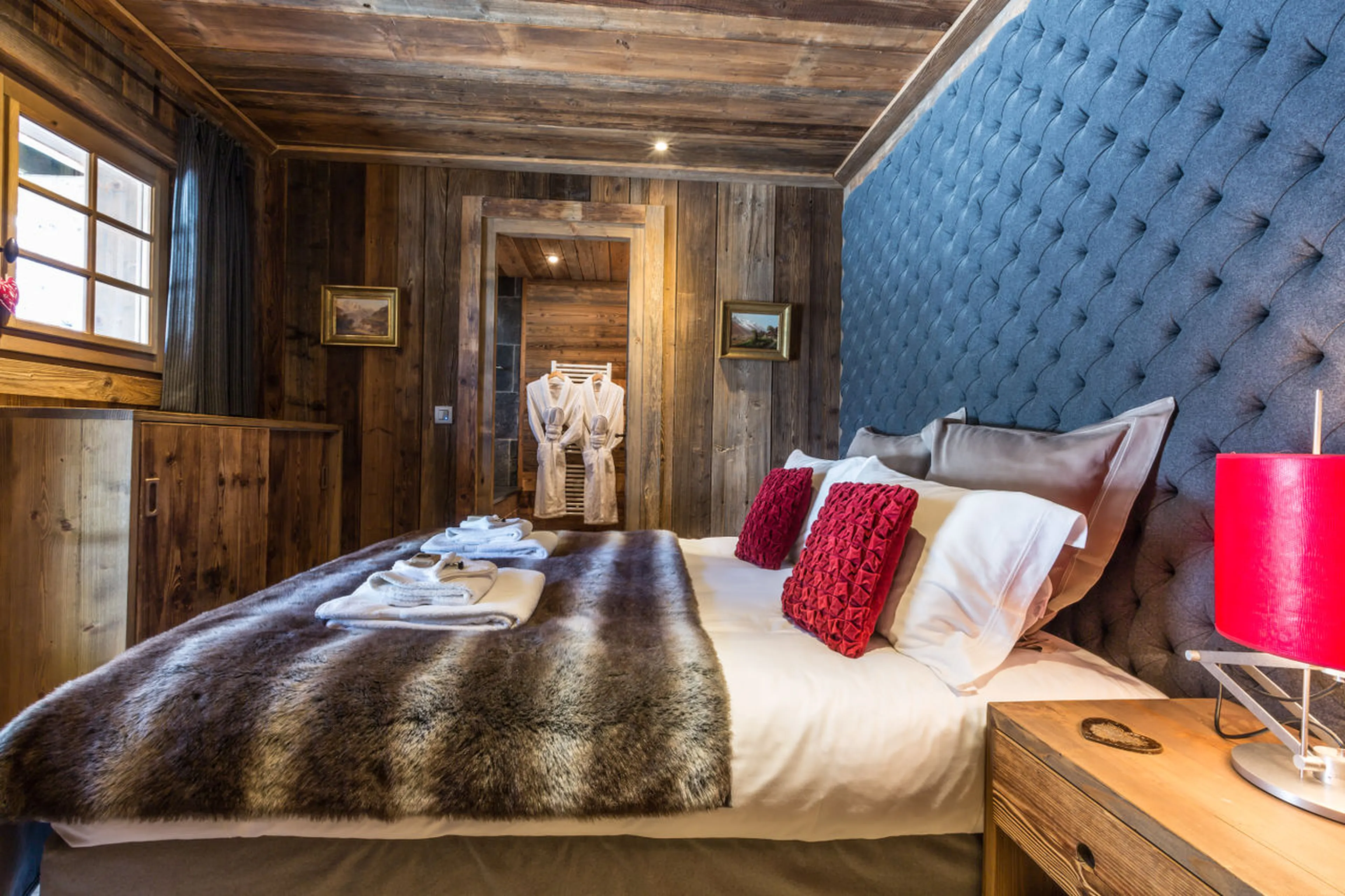 Bedroom two at Chalet Baby Bear in Chamonix