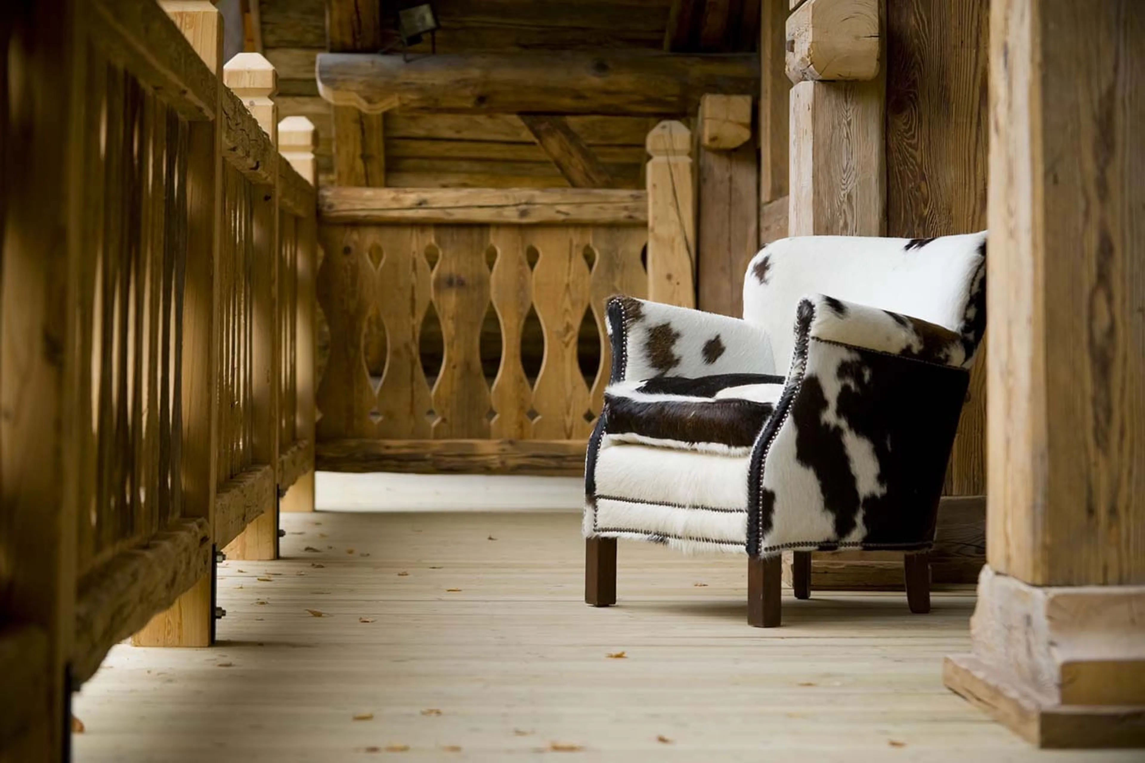 Balcony of Chalet Baloo in Chamonix