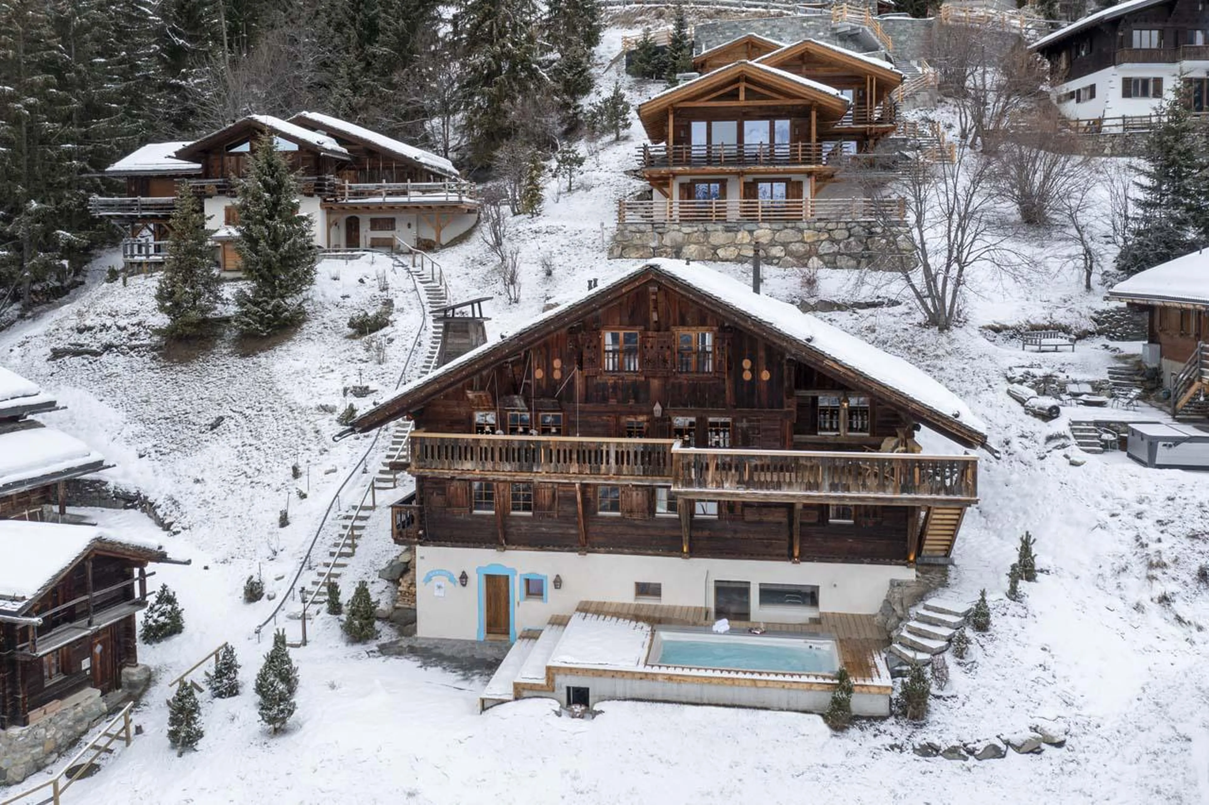 Exterior of Chalet Bavaria in Verbier