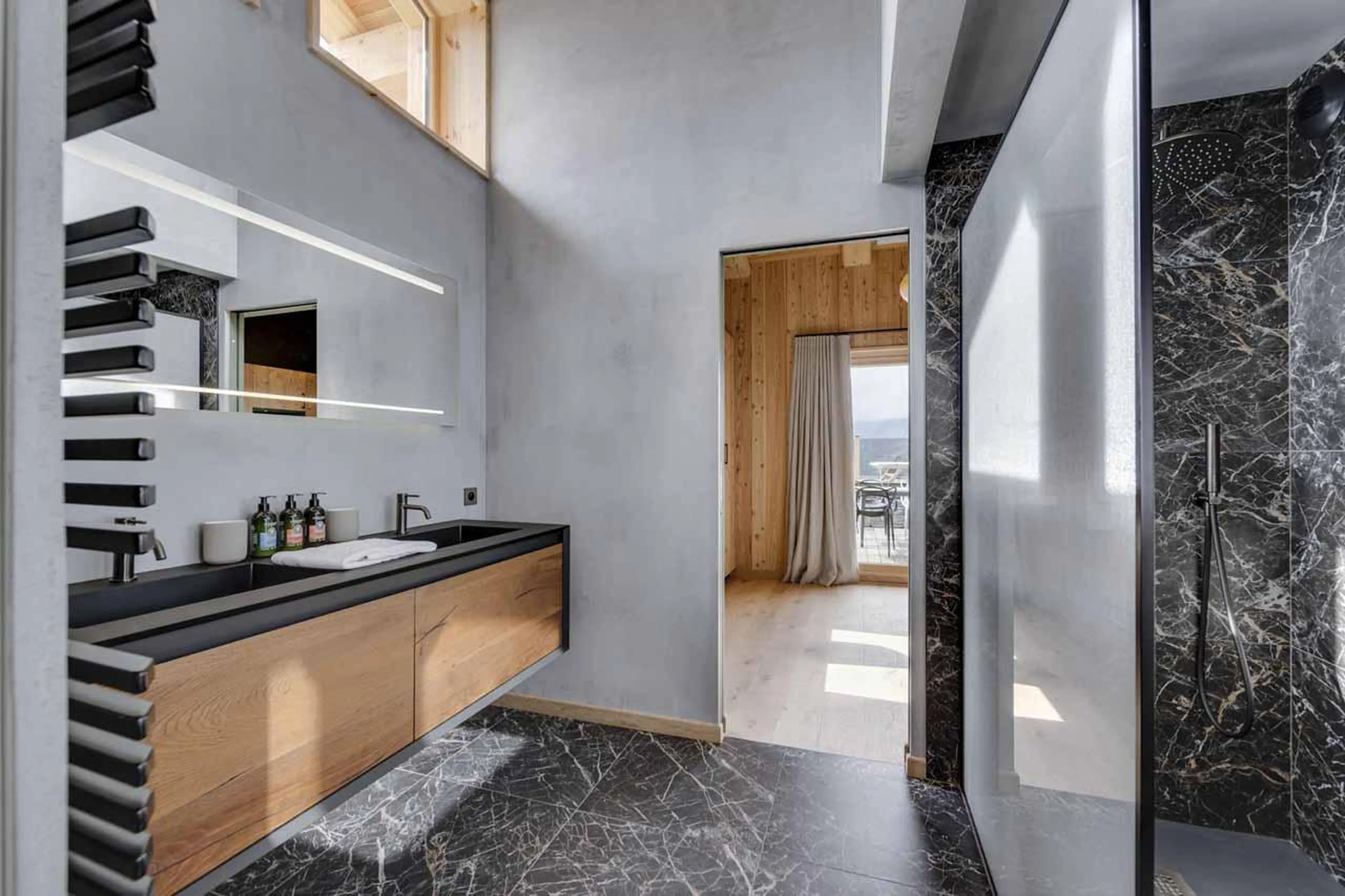 En-suite shower room in Bela Vya, 1 Les Arcs