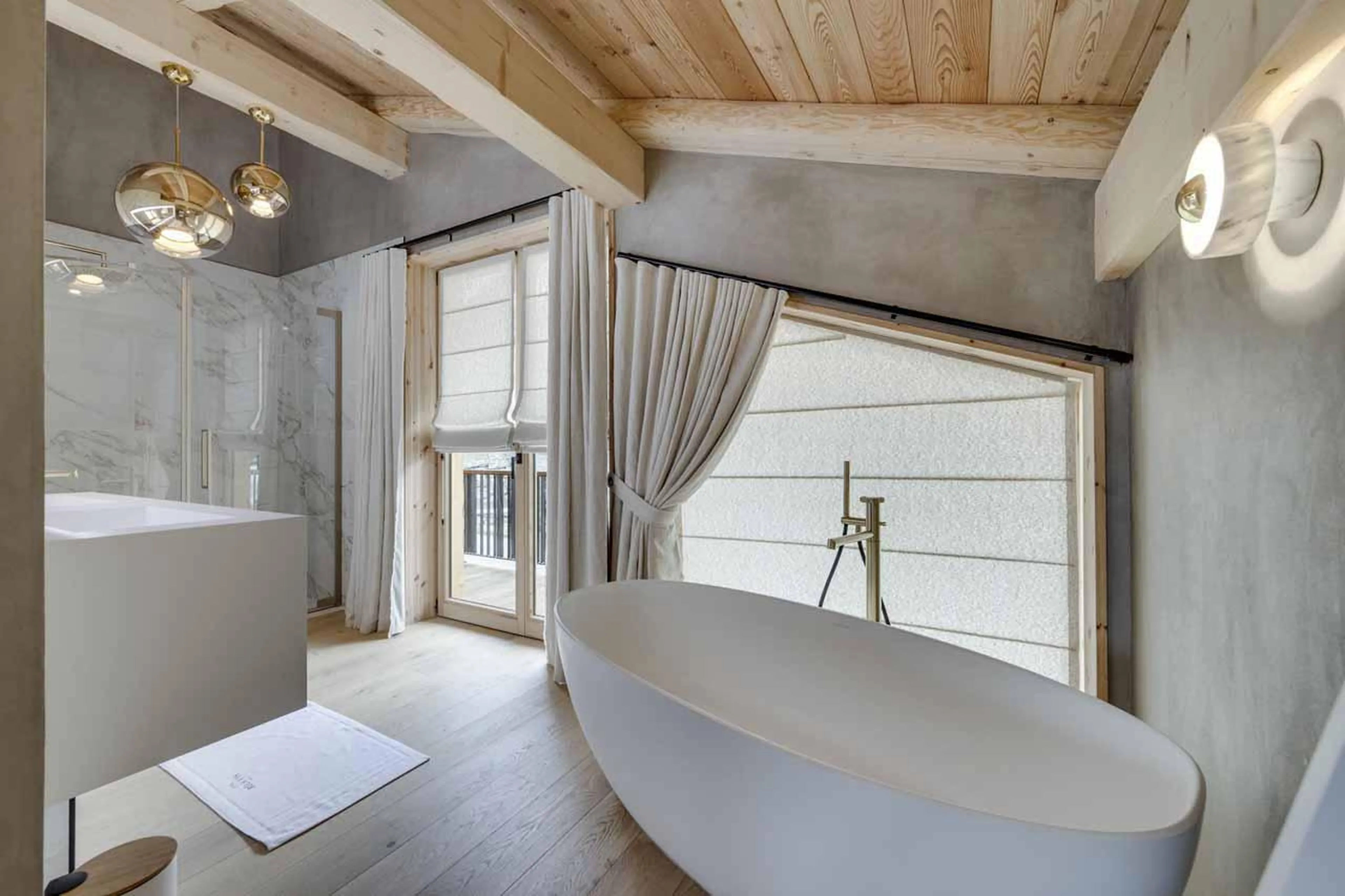 Bathroom one at Chalet Bela Vya 2 in Les Arcs