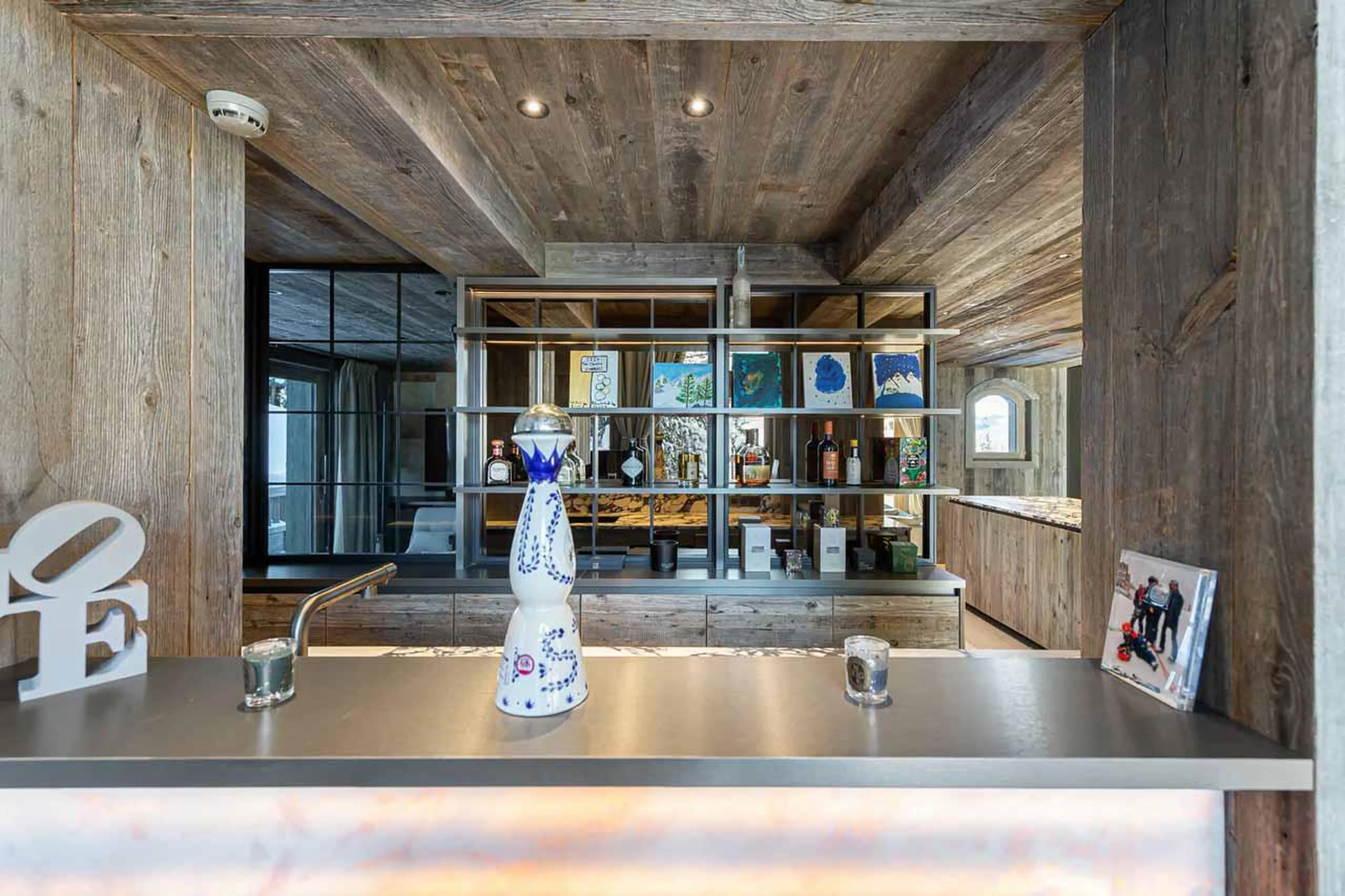Breakfast bar at Chalet Bellarossa in Courchevel 1850