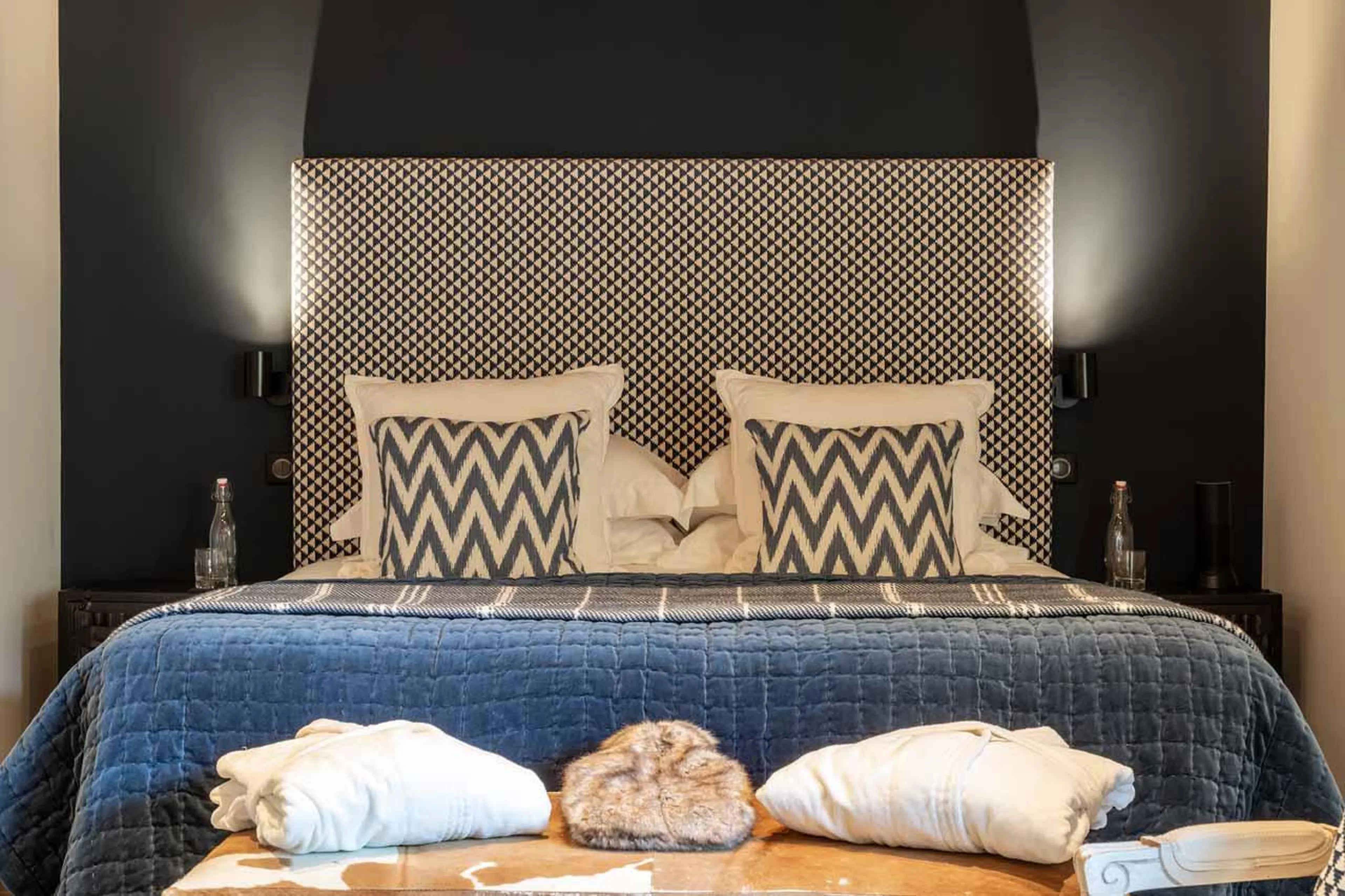 Bedroom one at Chalet Berlioz in Meribel