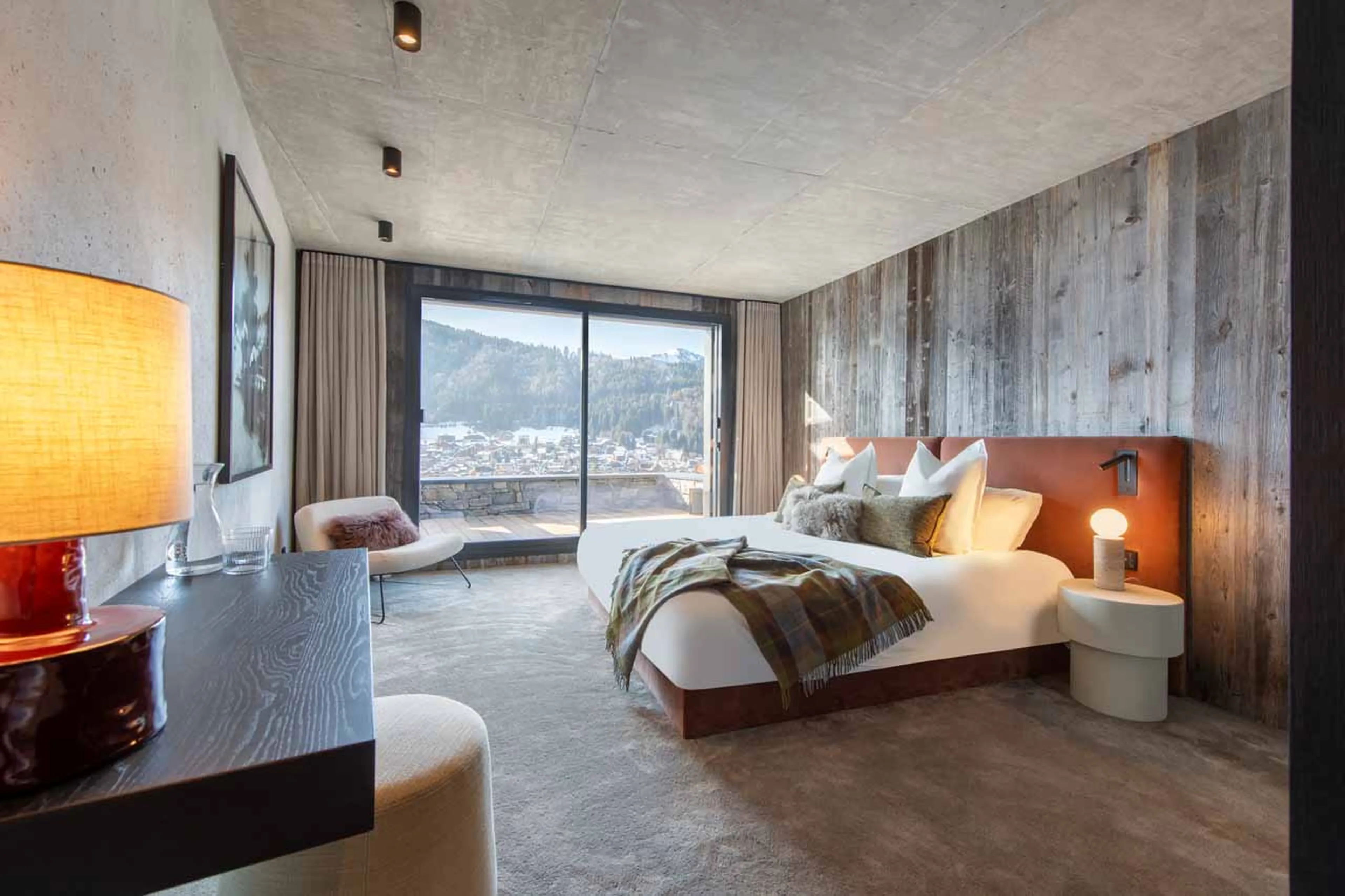 Bedroom 1 at Chalet Bisou in Morzine