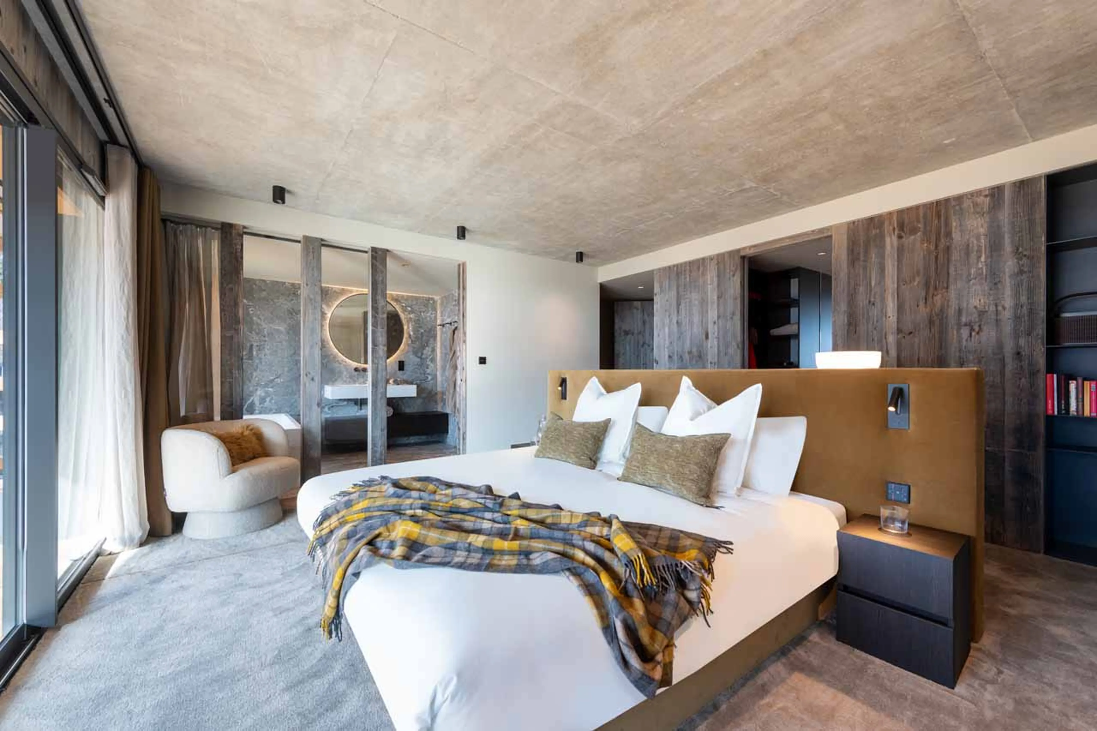 Bedroom 2 at Chalet Bisou in Morzine