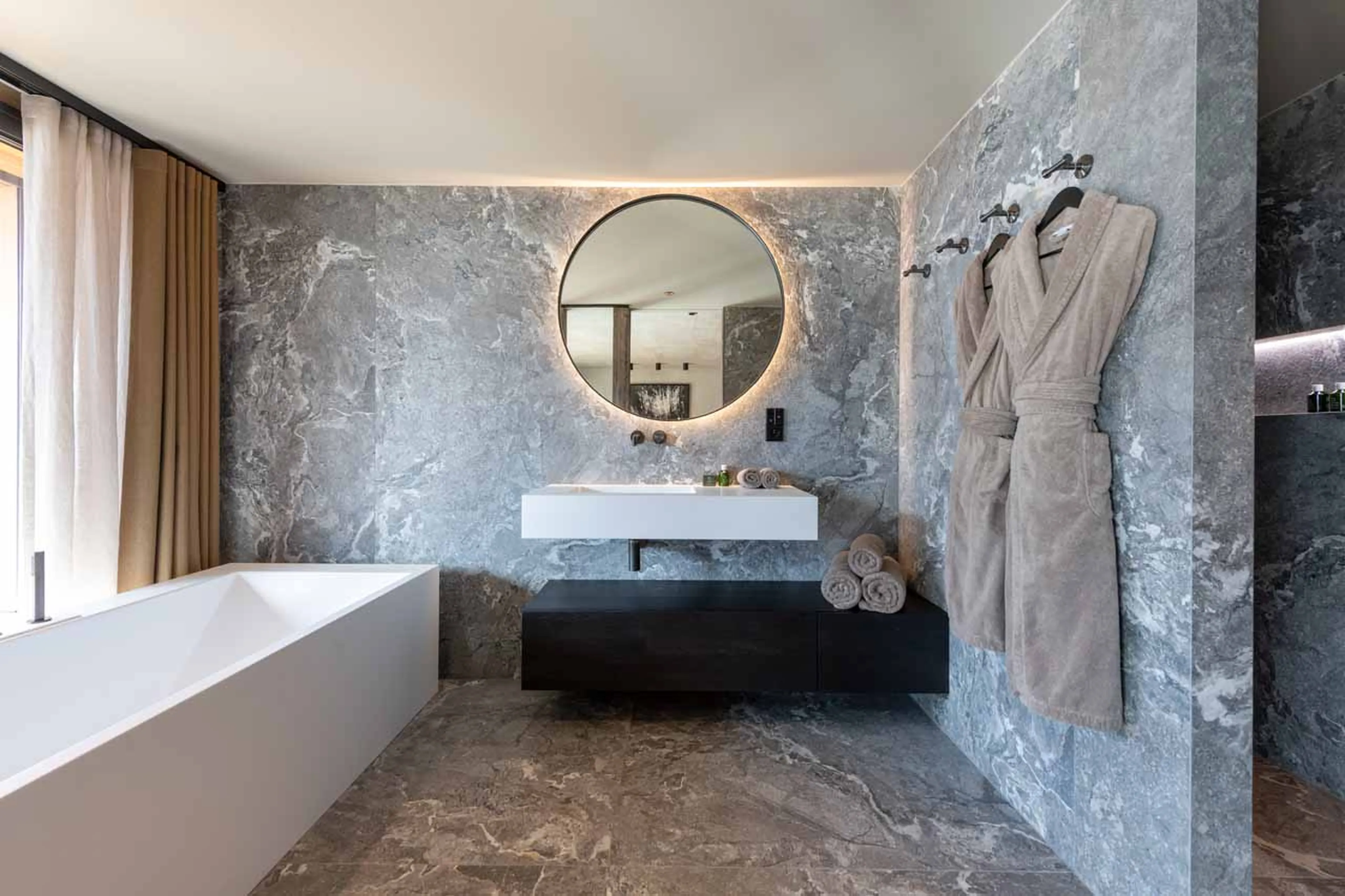 Bedroom 2 en-suite at Chalet Bisou in Morzine