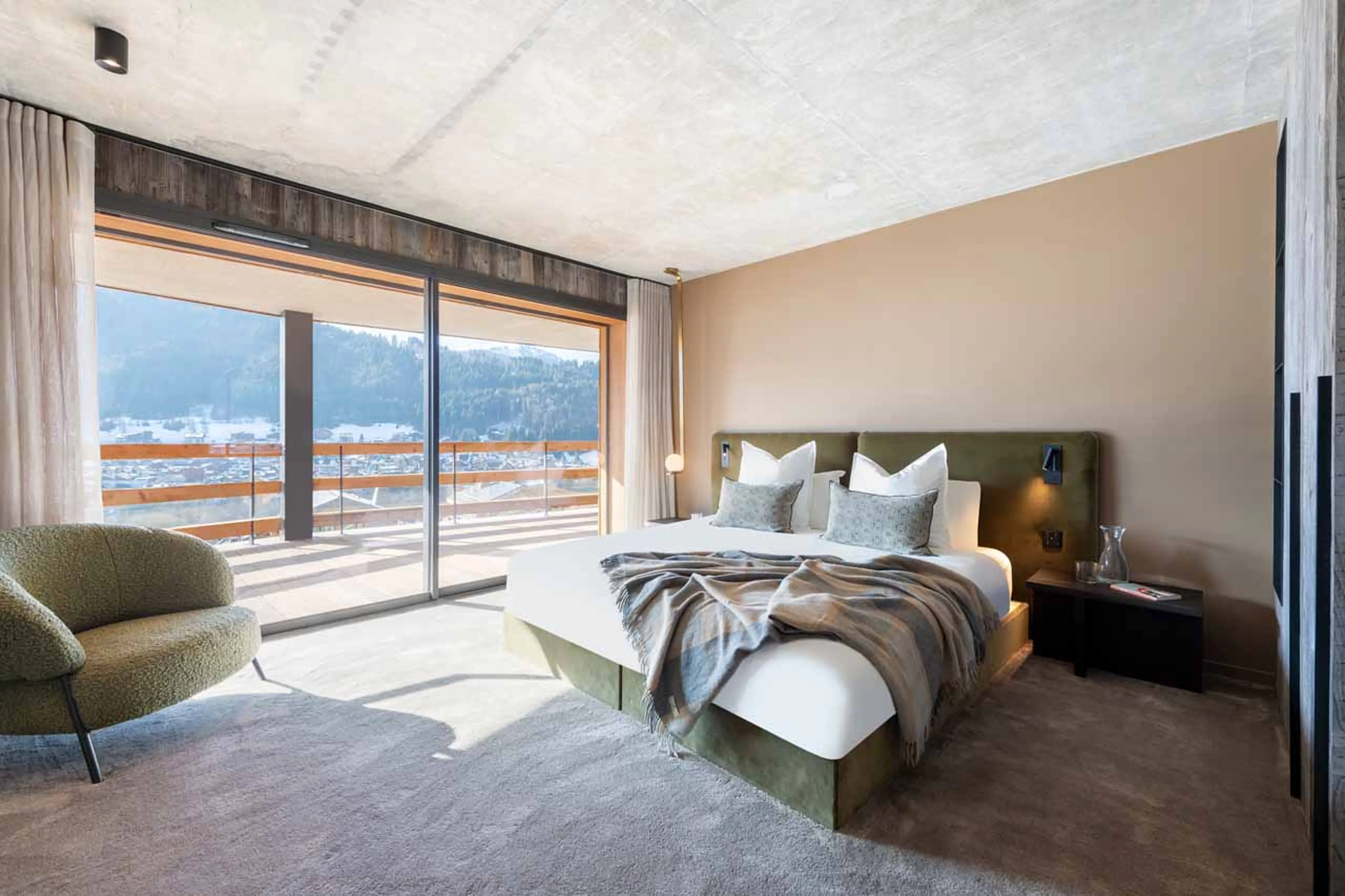Bedroom 3 at Chalet Bisou in Morzine