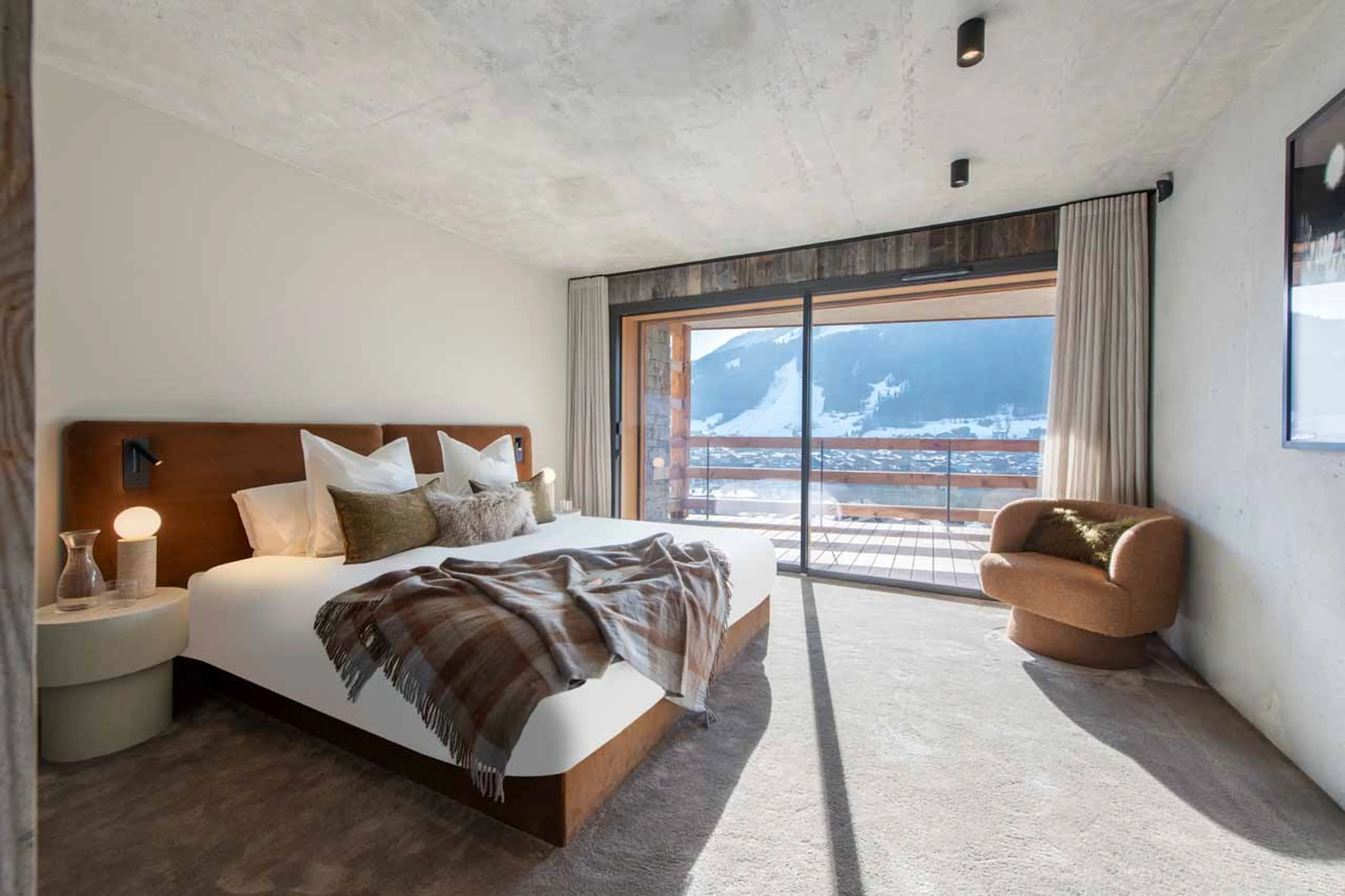 Bedroom 4 at Chalet Bisou in Morzine