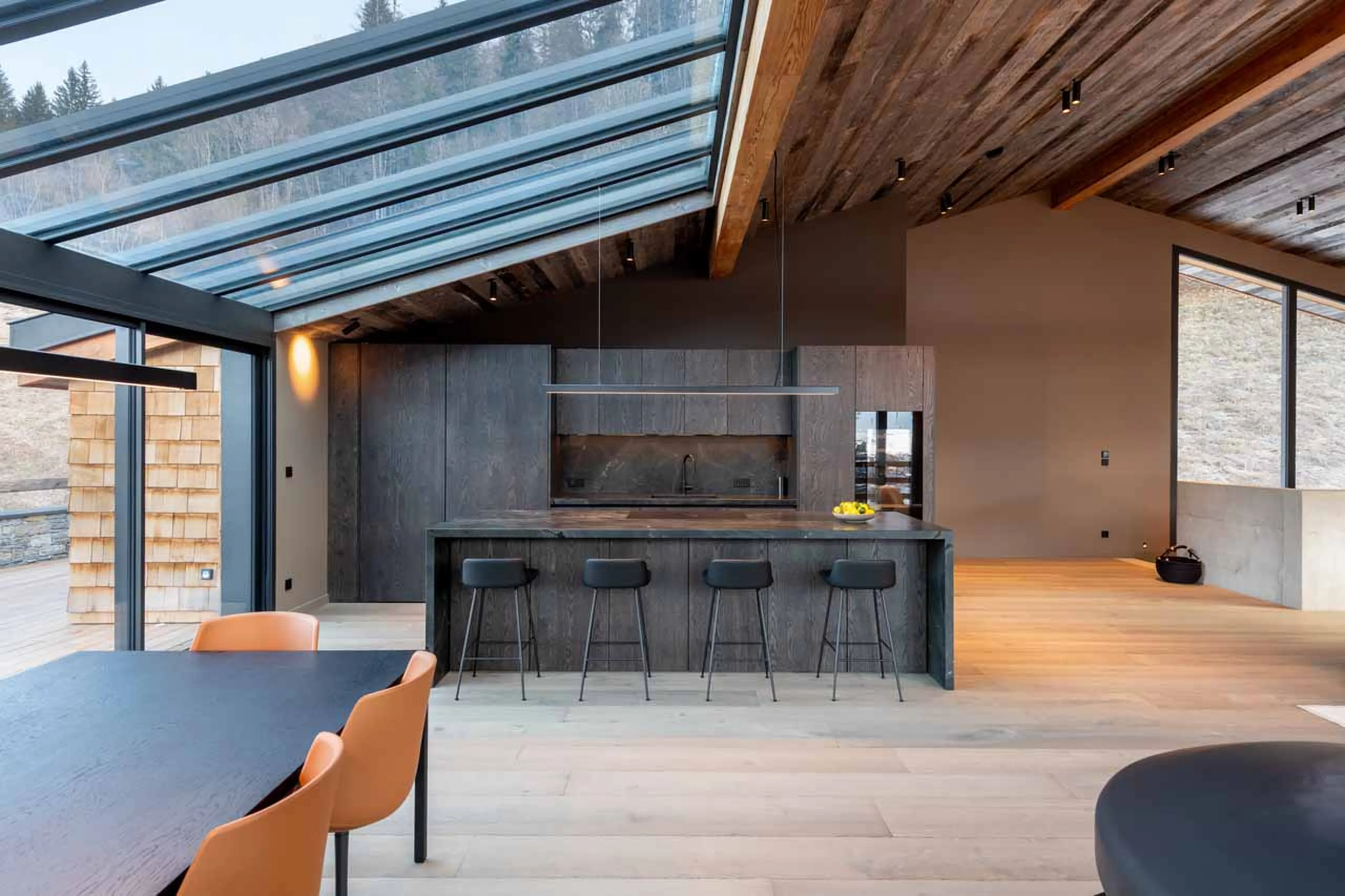 Kitchen at Chalet Bisou in Morzine