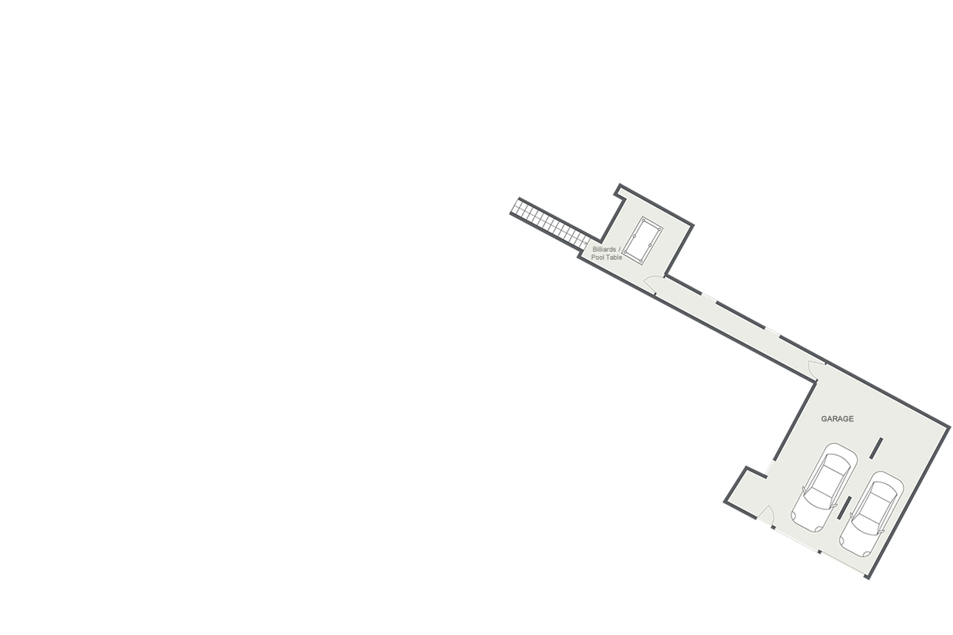 Level -1 floor plan of Chalet Bisou in Morzine
