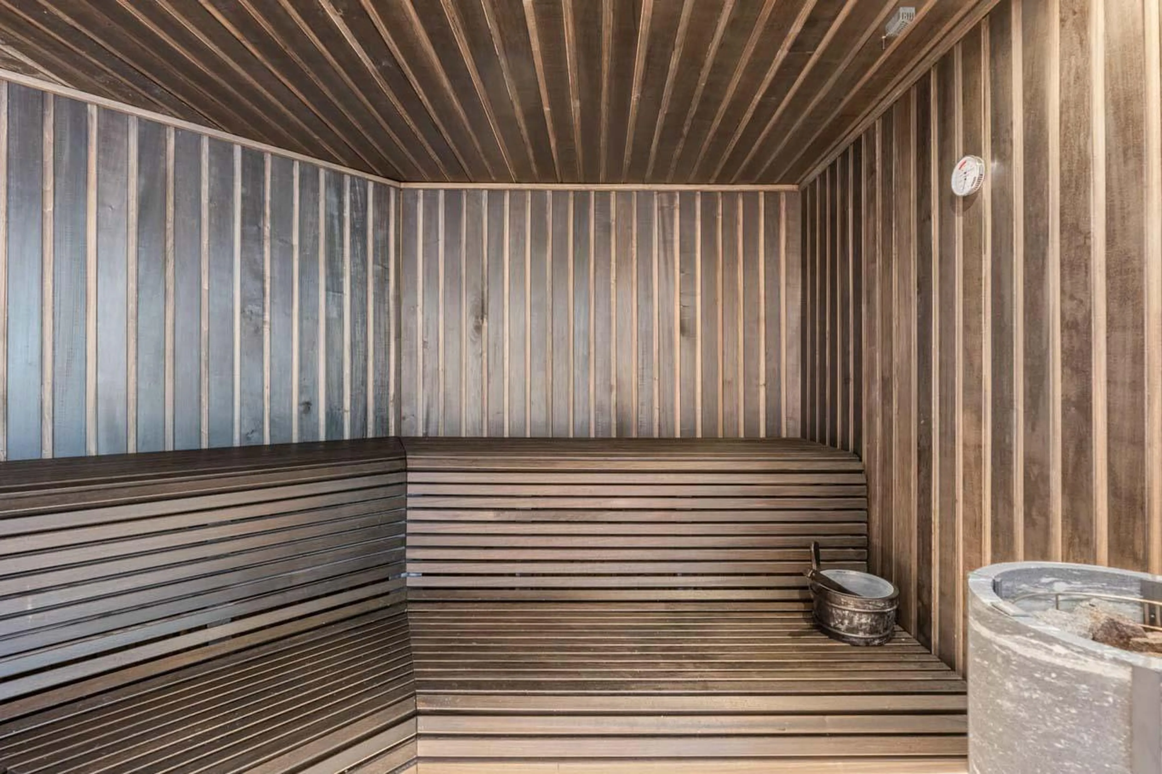 Sauna at Chalet Black Lodge in Courchevel 1850