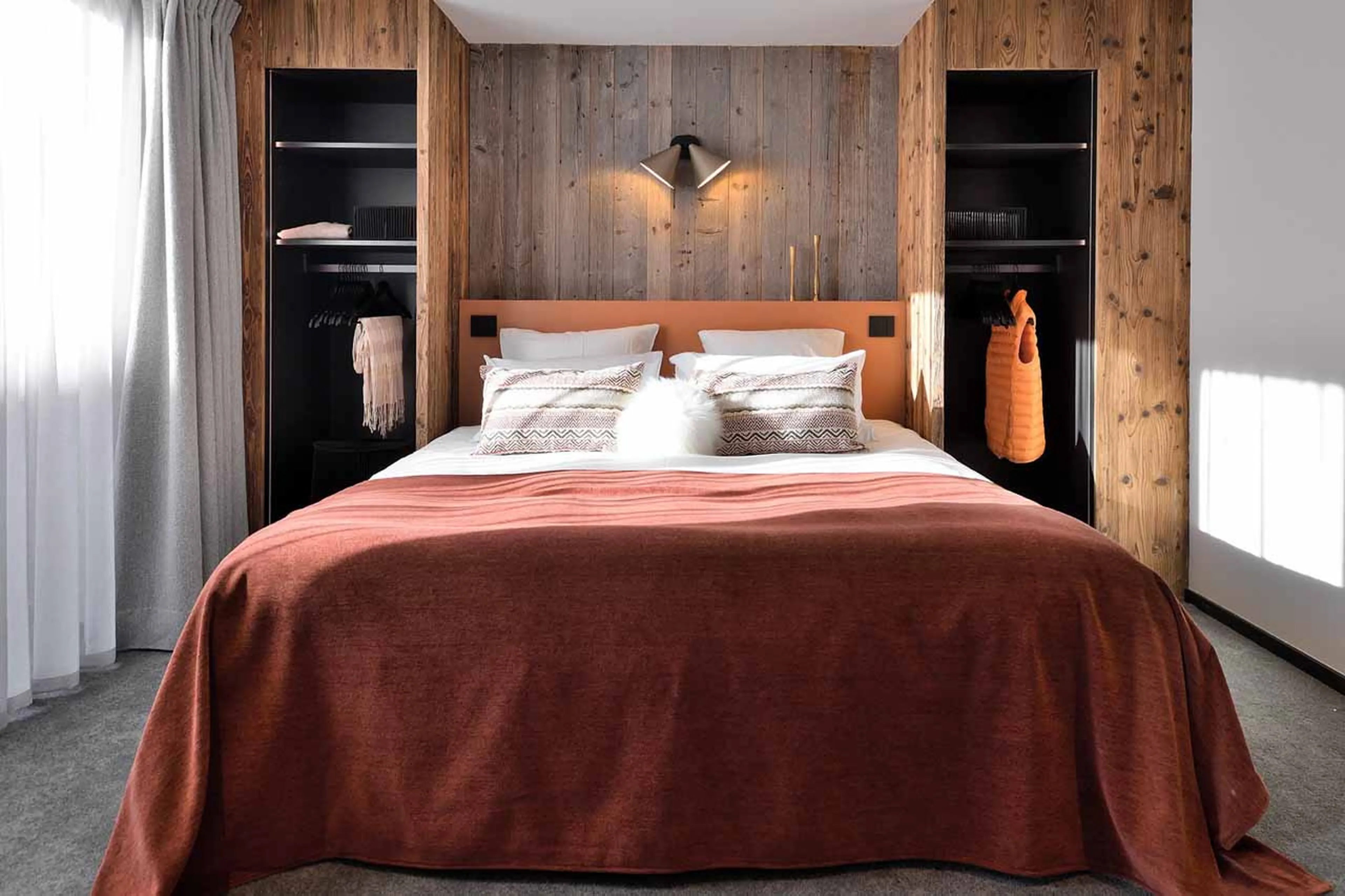 Bedroom 2 at Chalet Black Peak in Meribel