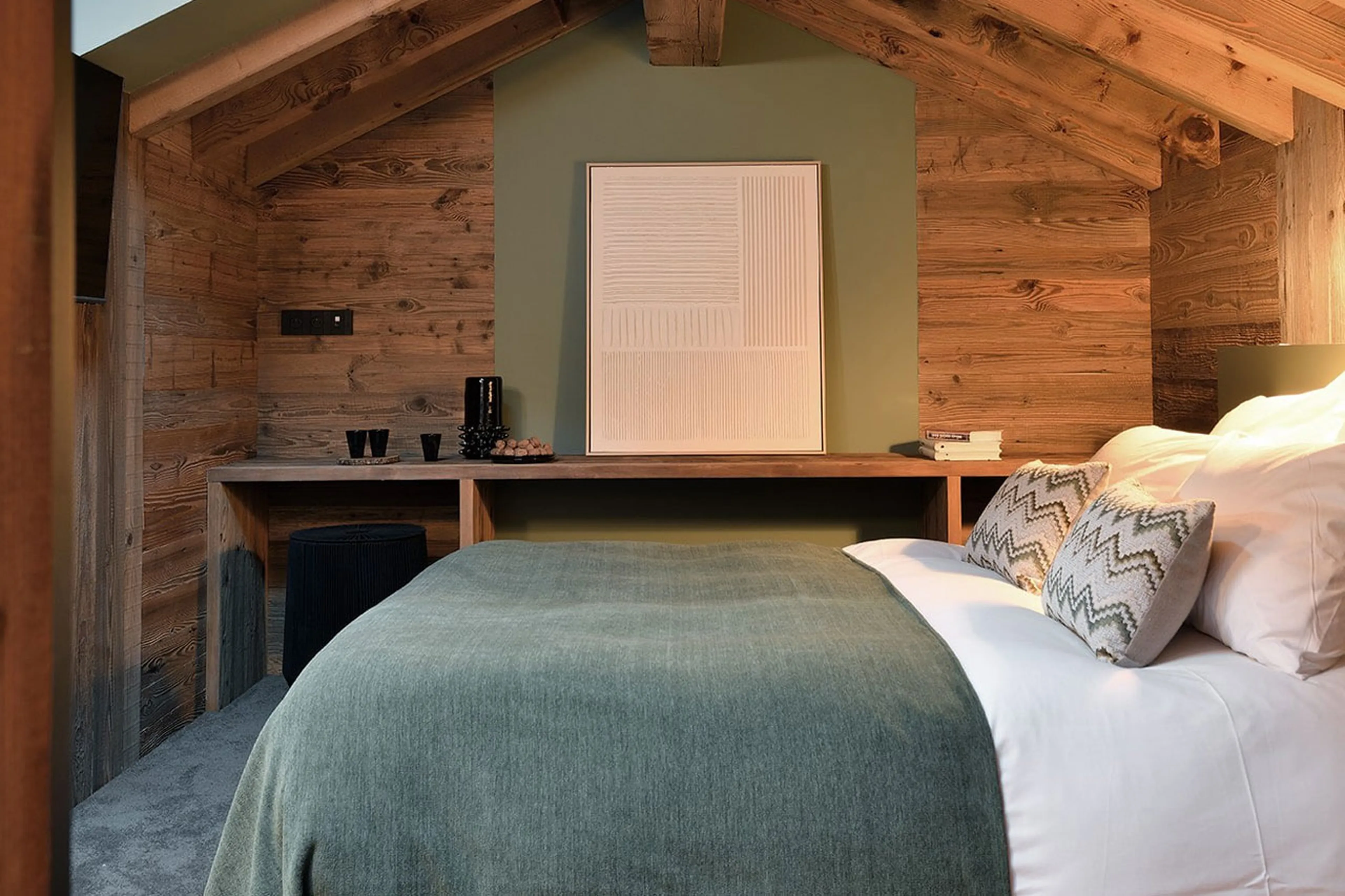 Bedroom 4 at Chalet Black Peak in Meribel