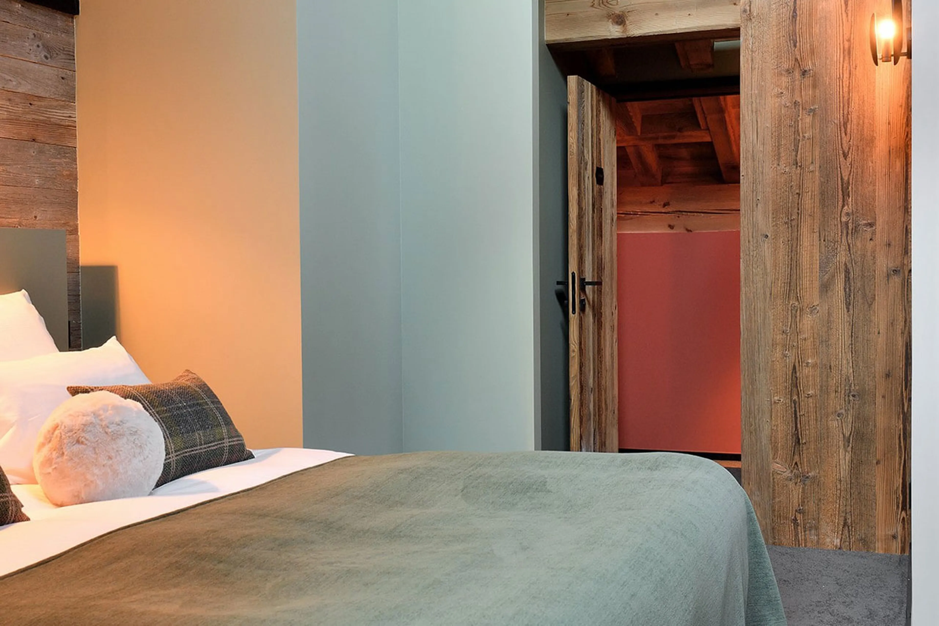 Bedroom 5 at Chalet Black Peak in Meribel