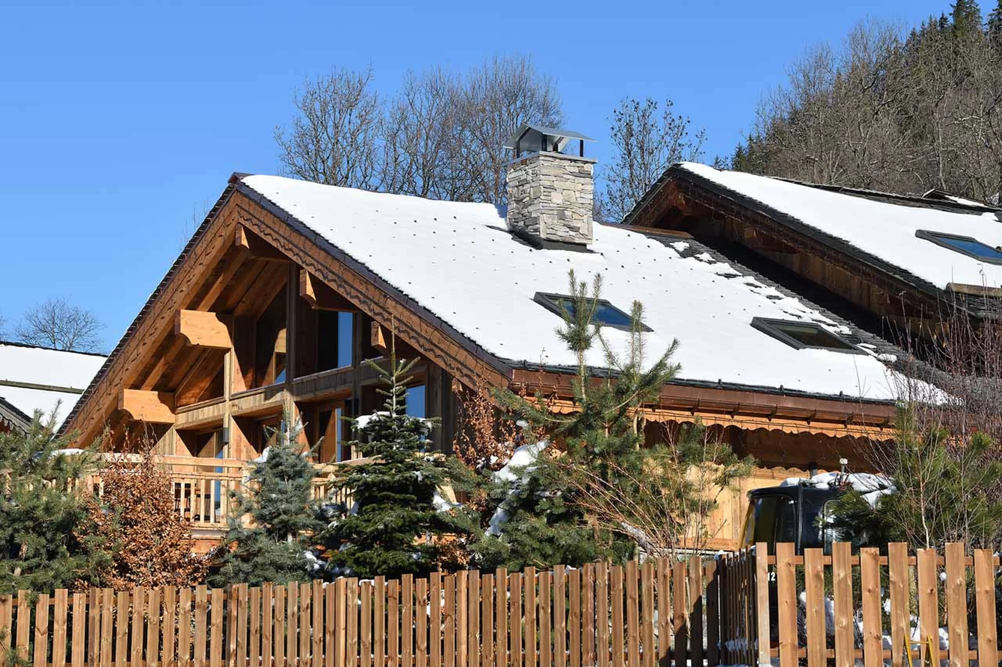Exterior of Chalet Black Peak in Meribel