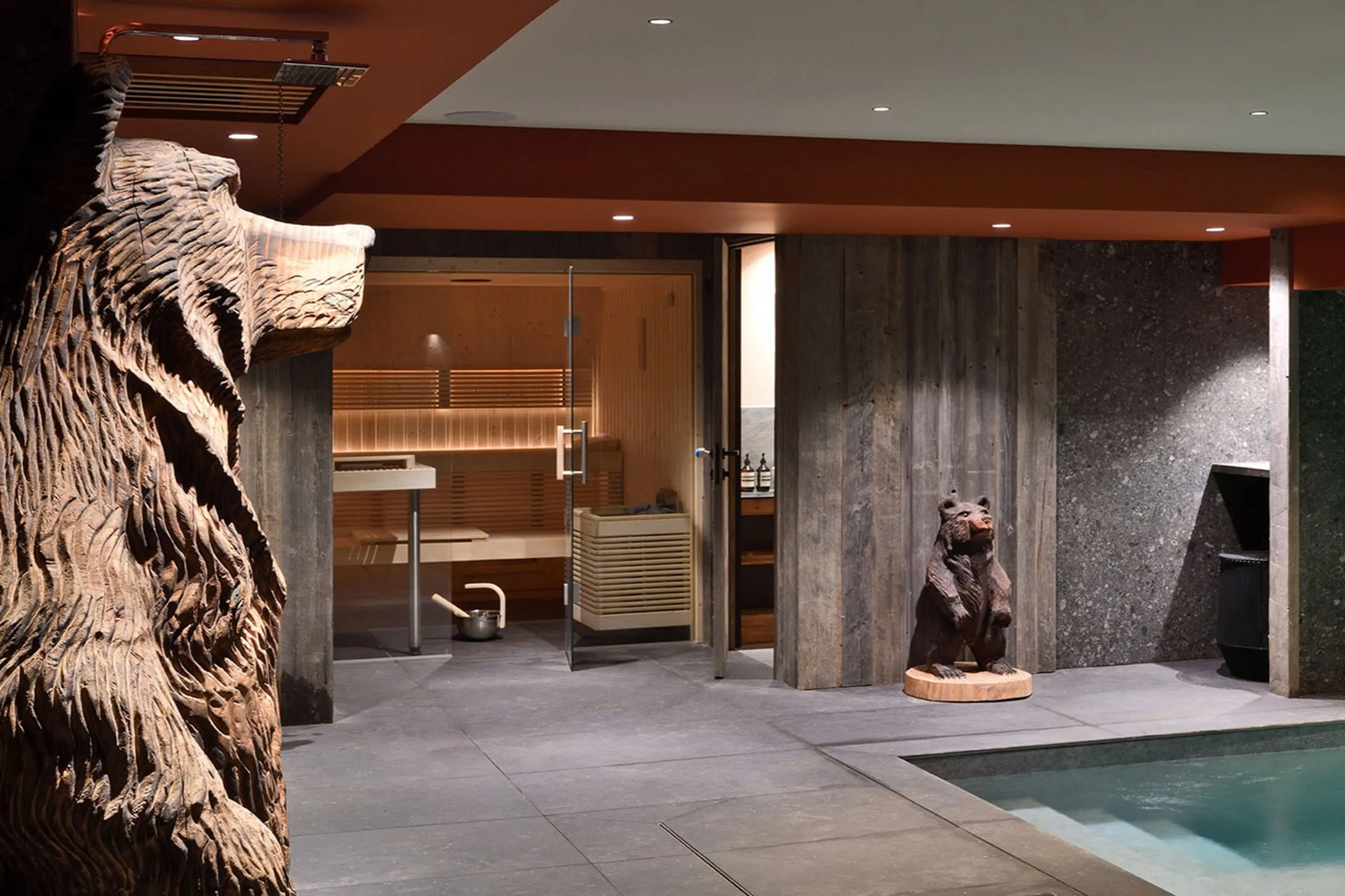 Spa at Chalet Black Peak in Meribel