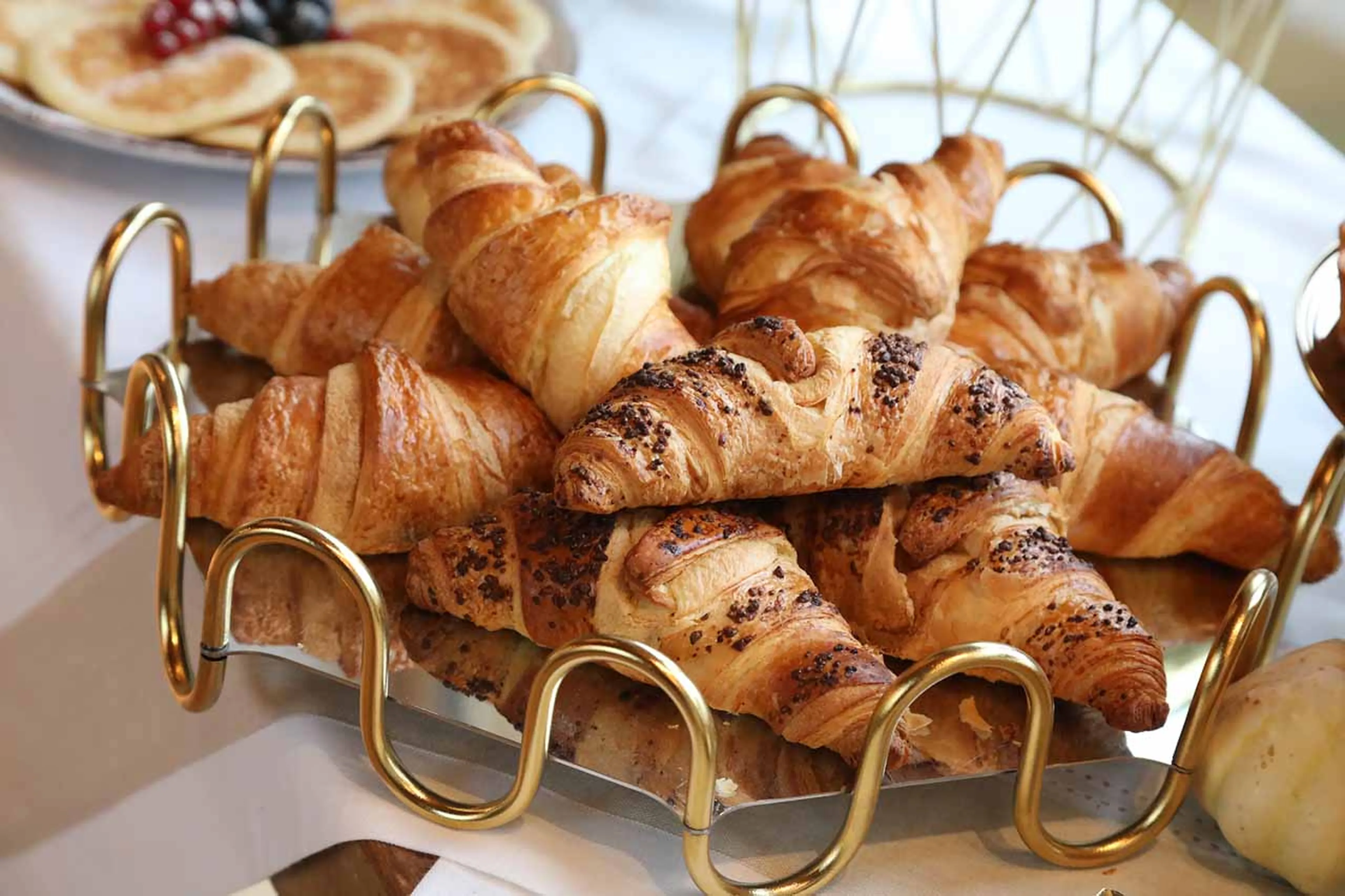 Croissants at Chalet Blanc in Cervinia
