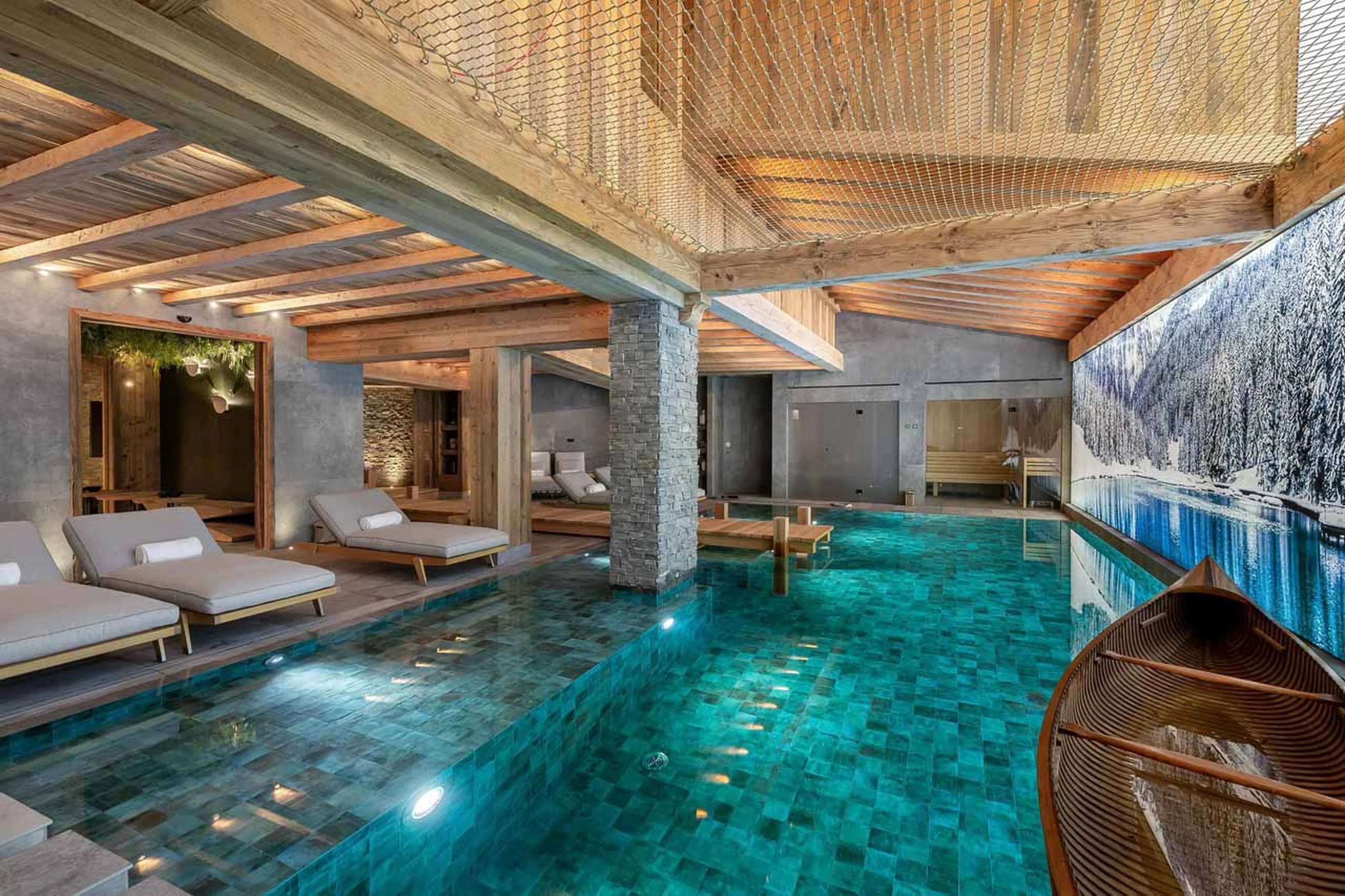 Spa at Chalet Les Bruxellois in Courchevel 1850