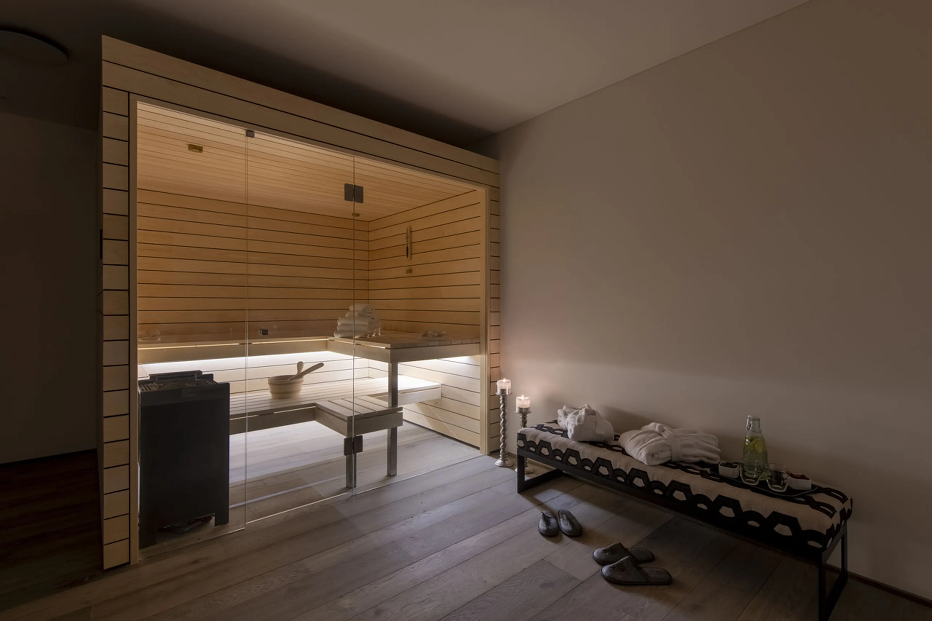 Sauna at Chalet Buelenhorn in Davos