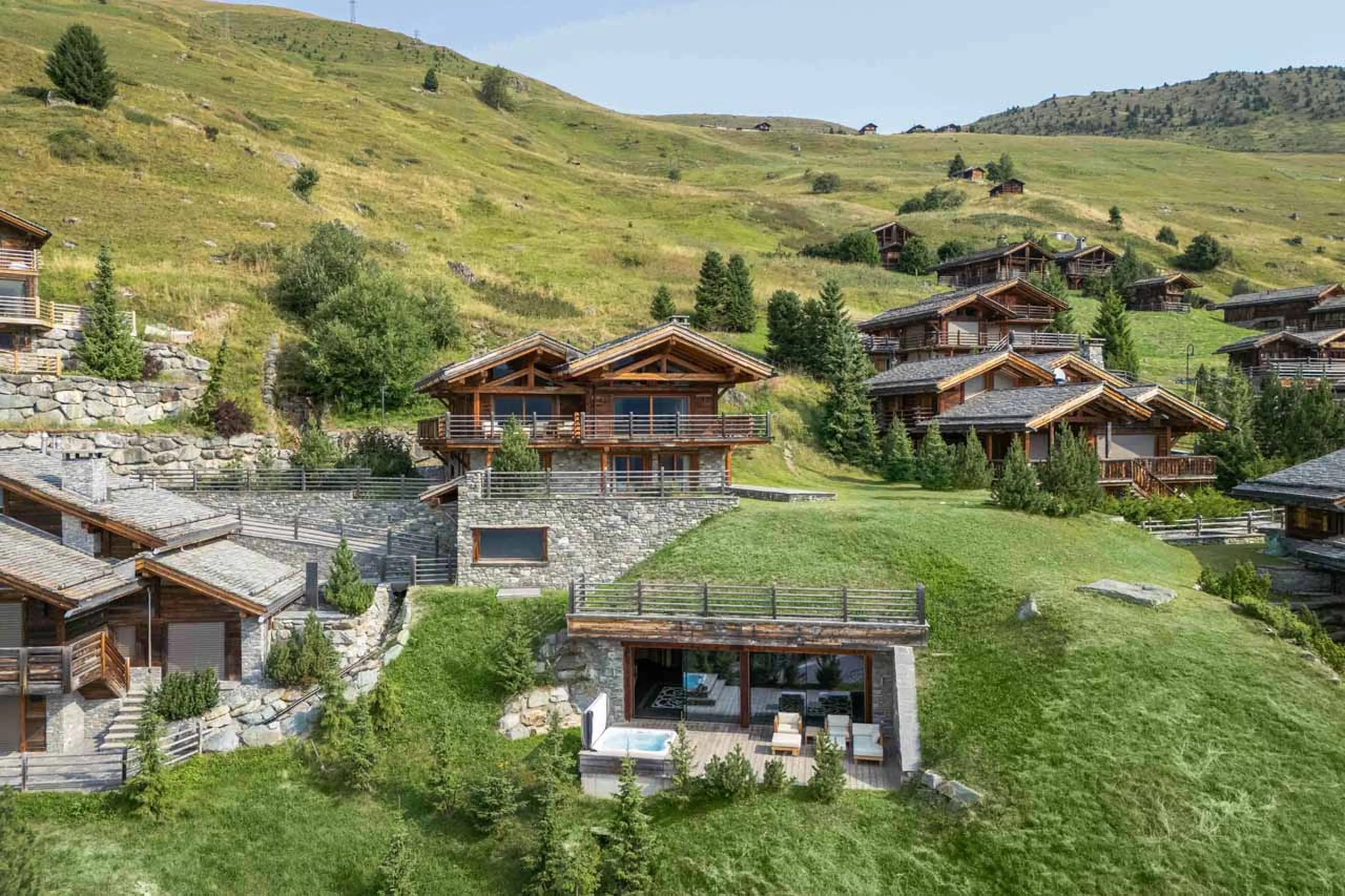 Exterior of Chalet in Calima in Verbier