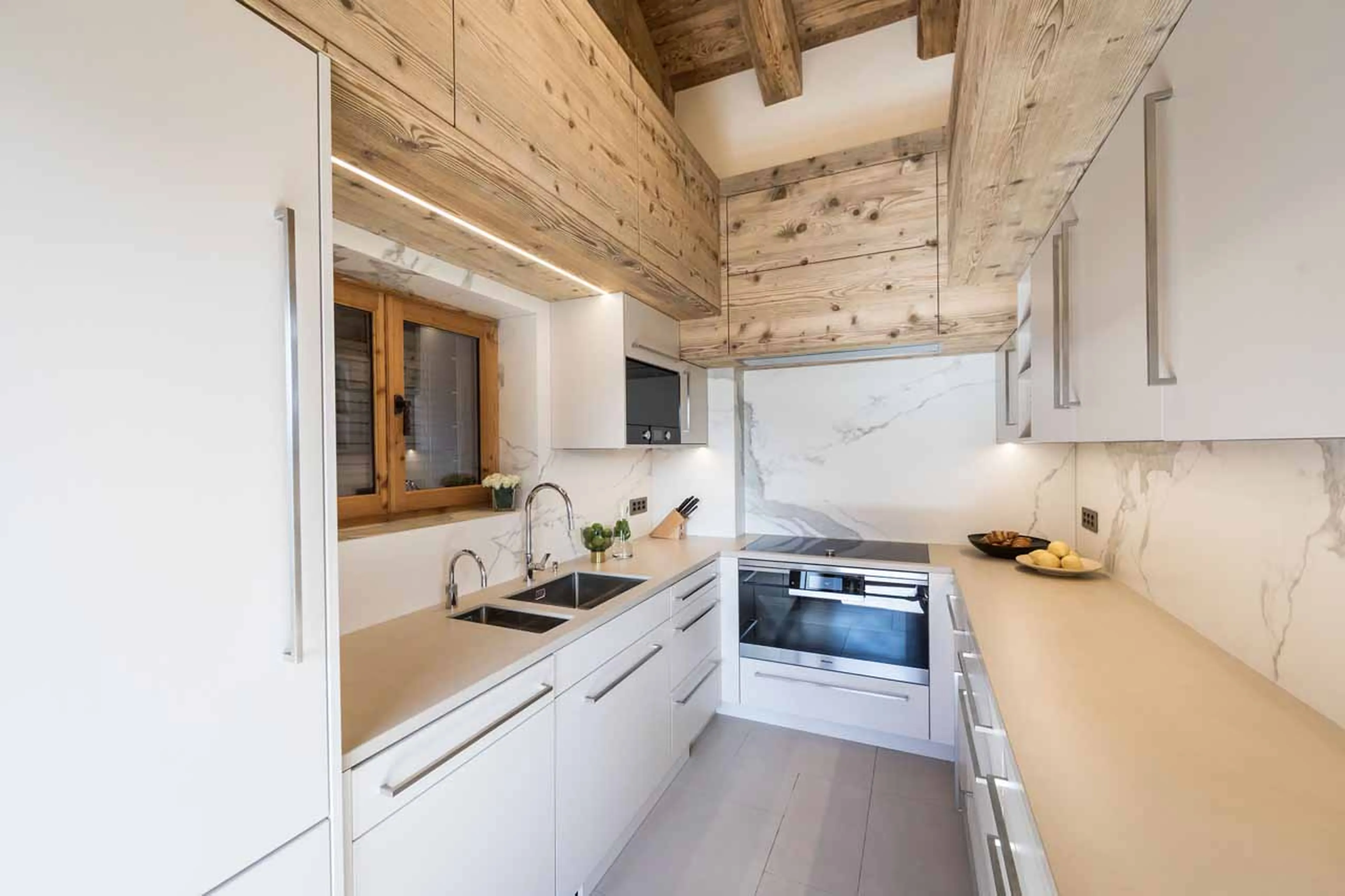 Kitchen at Chalet Calima in Verbier