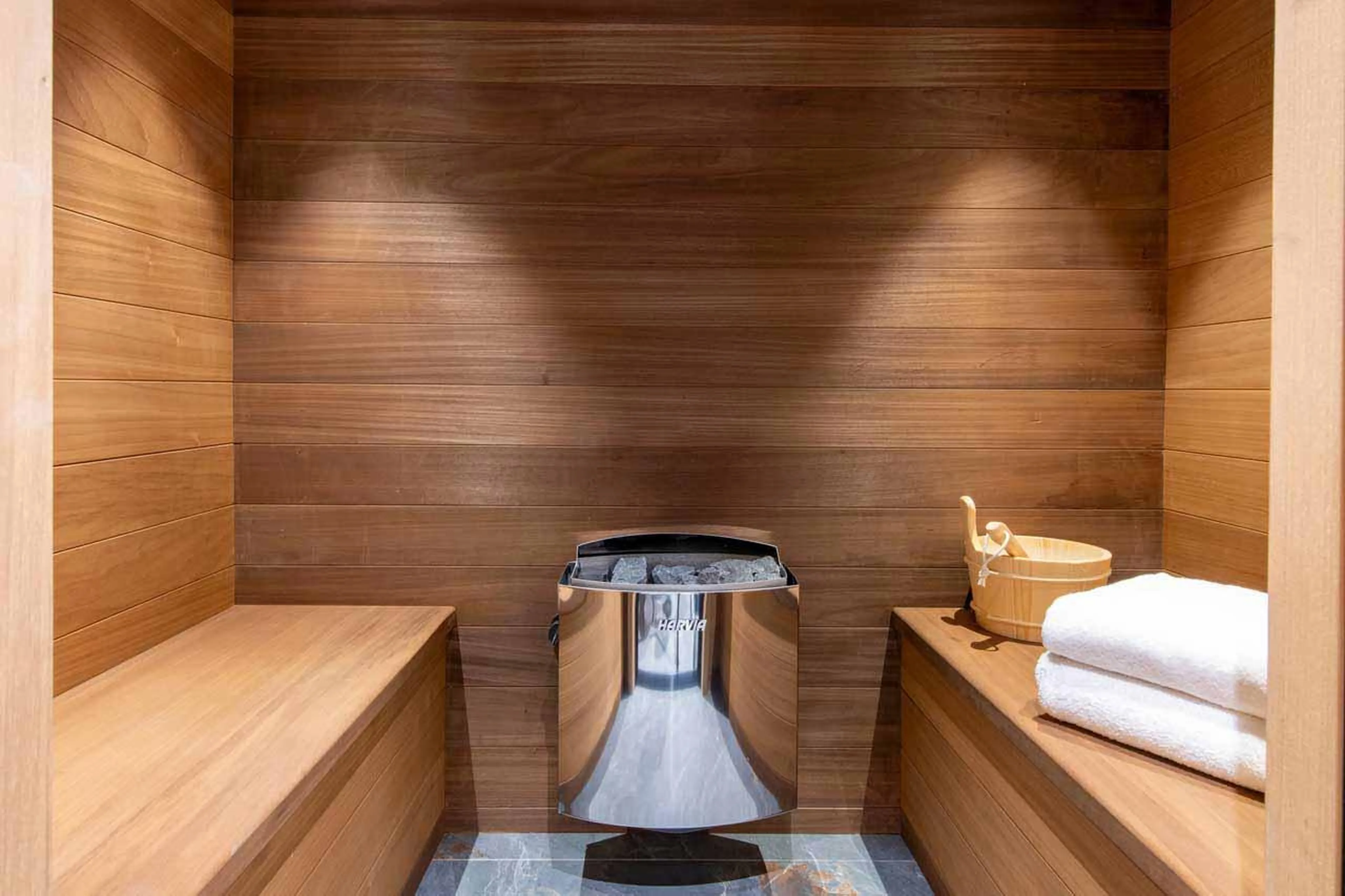 Sauna in Chalet Caribou, Meribel