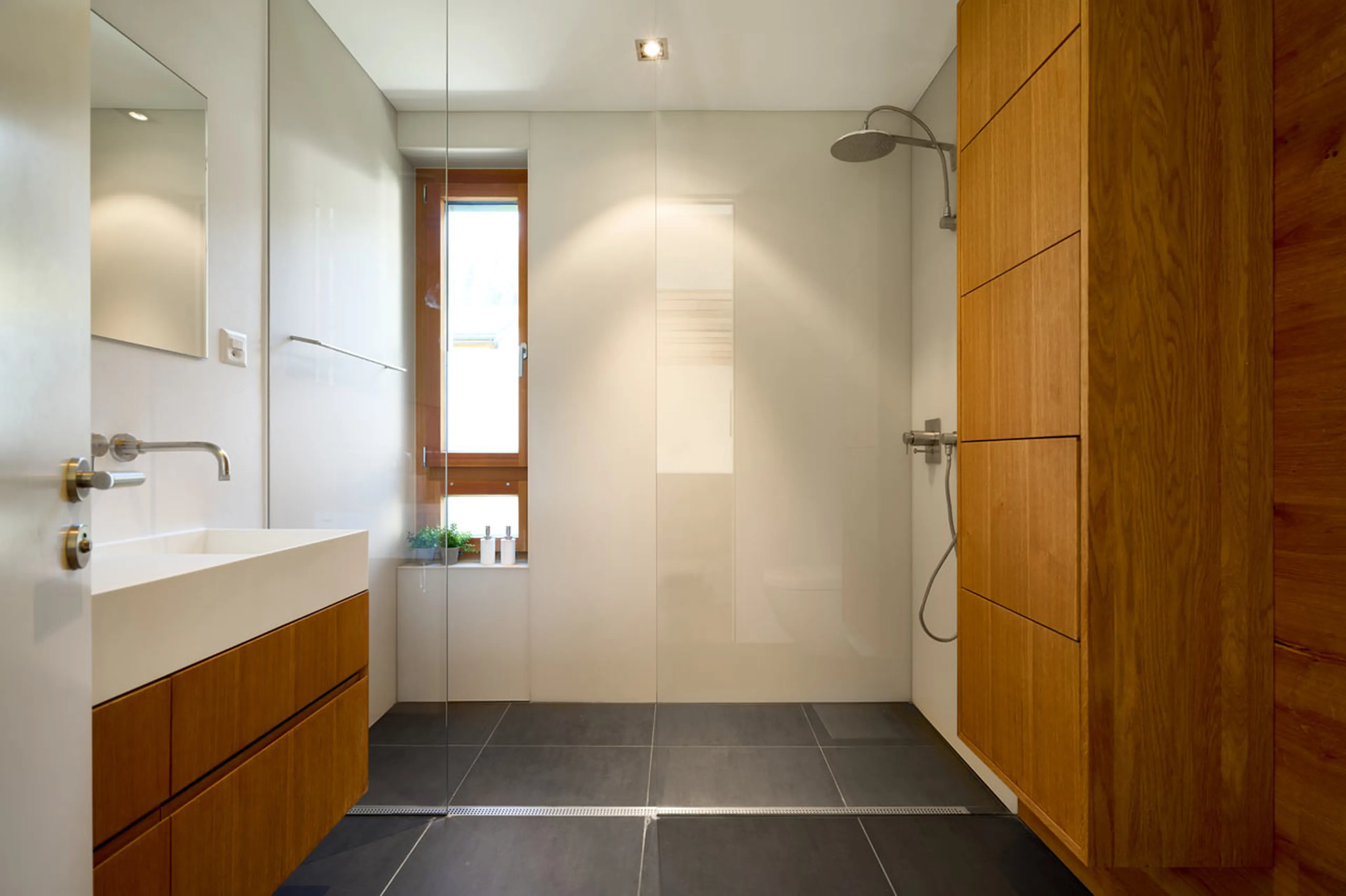 Shower room three at Chalet Cassons in Films