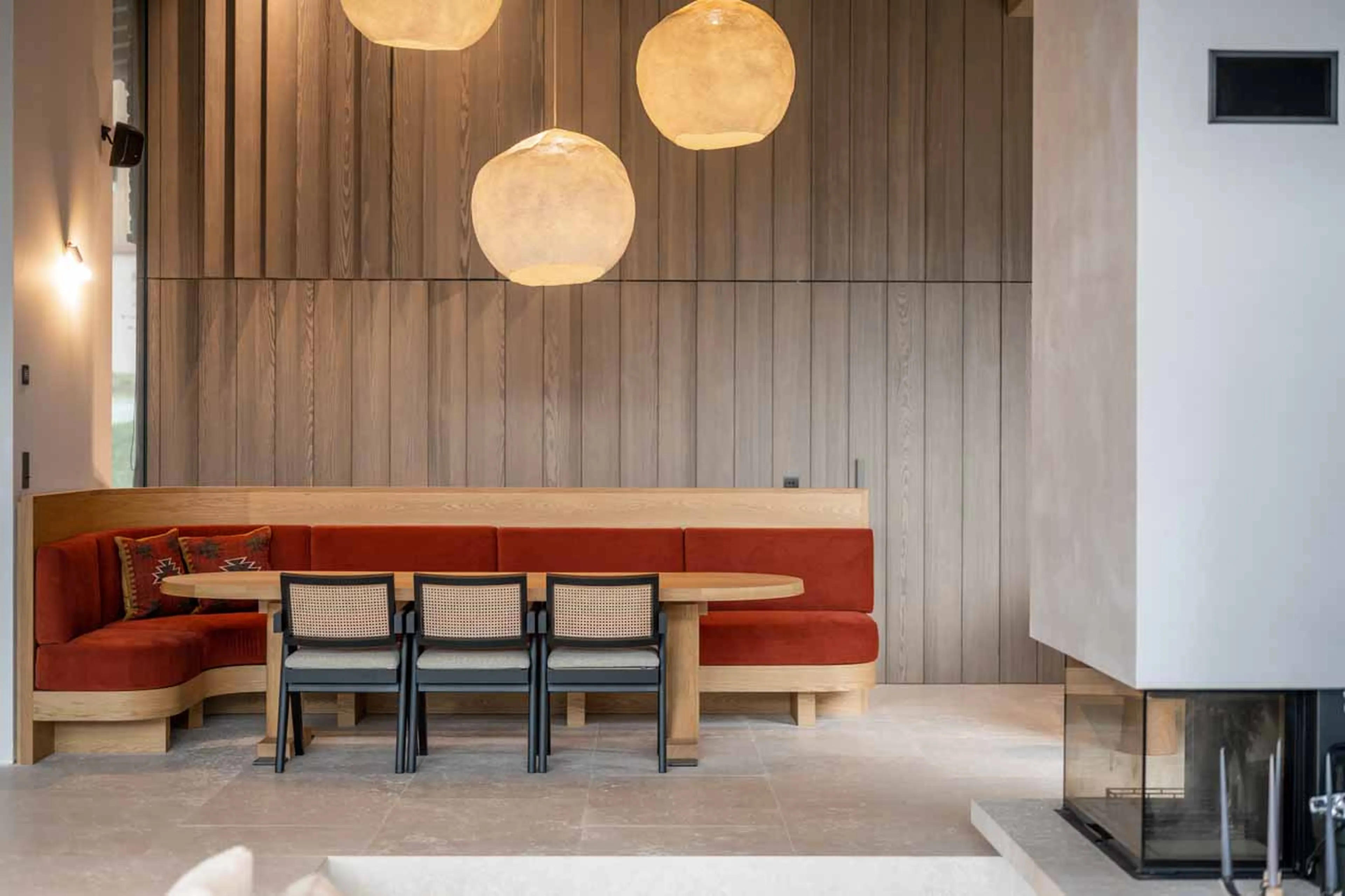Dining room at Chalet Celeste in Courchevel Le Praz