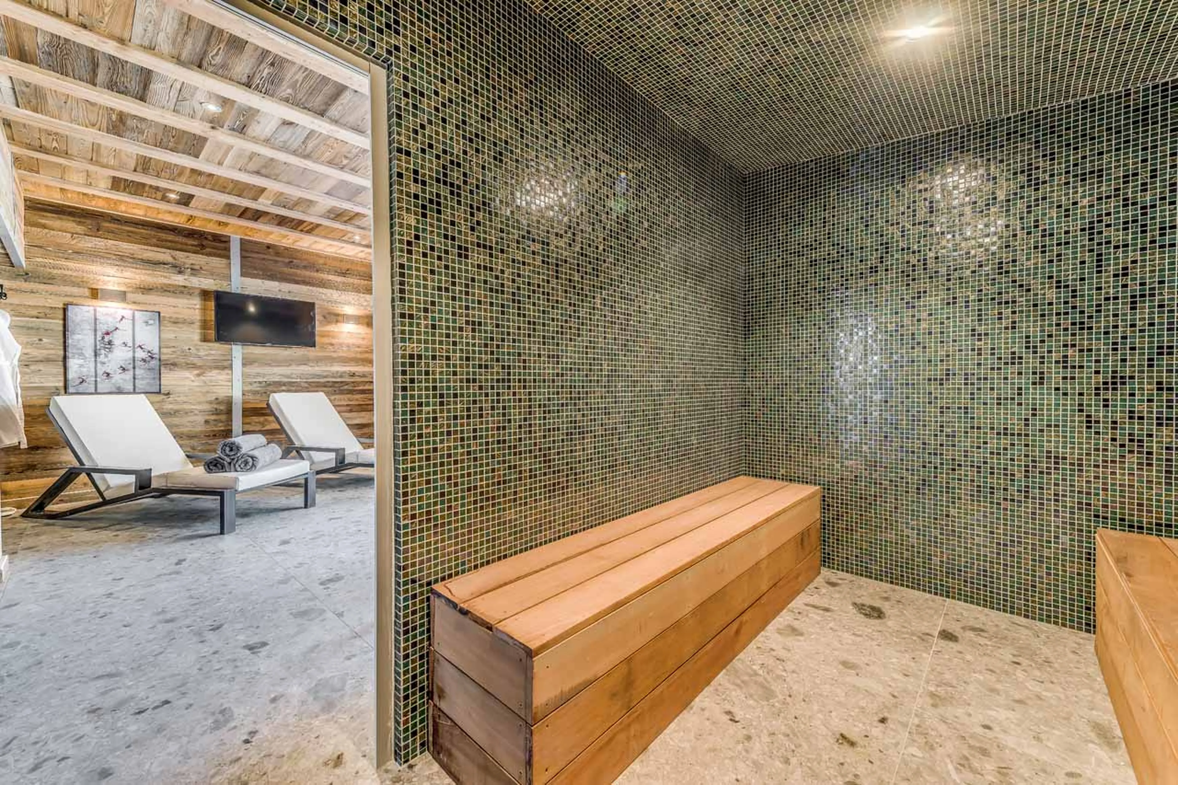 Hammam at Chalet Charlie in Tignes