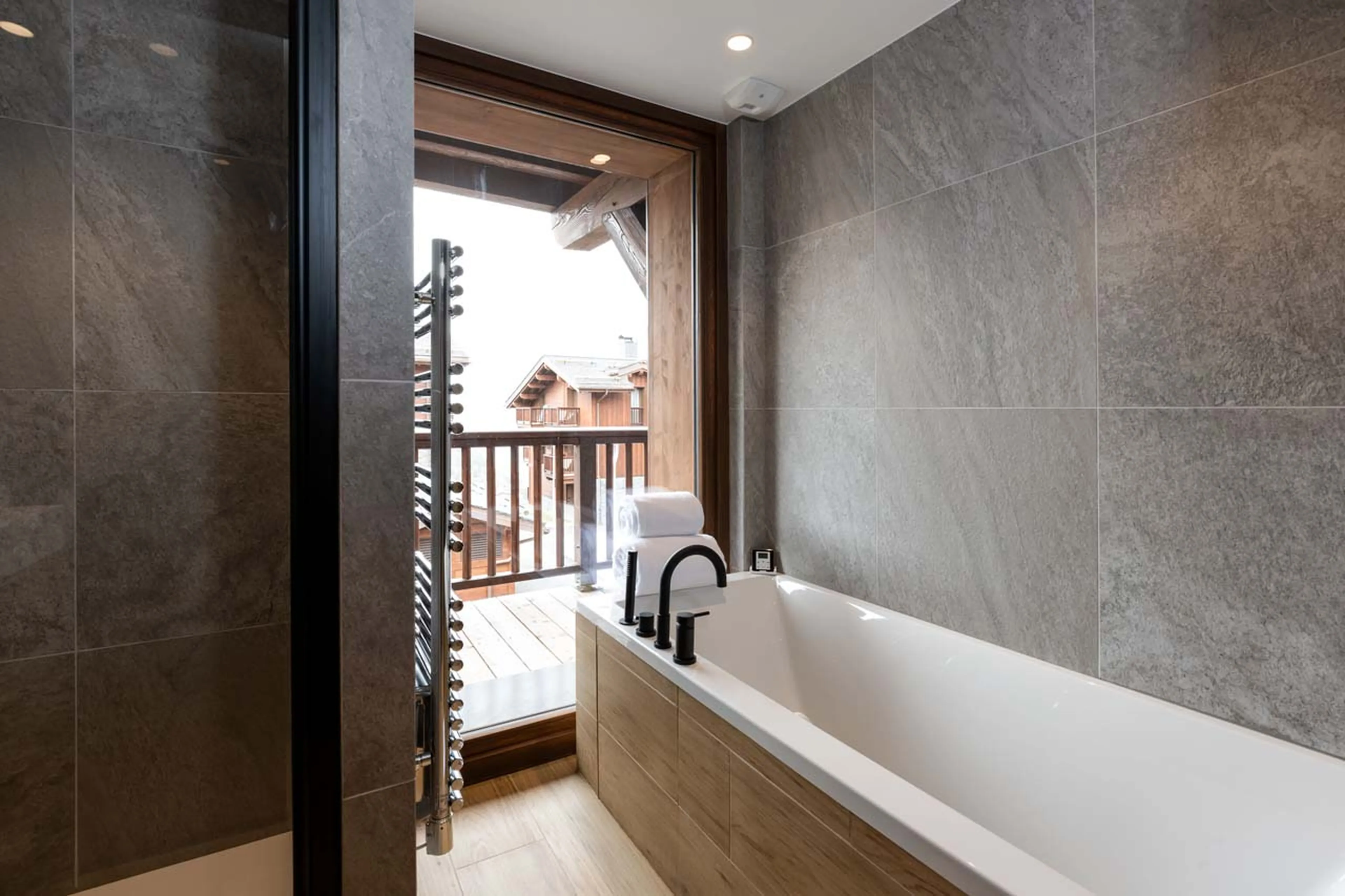 Bathroom four at Chalet Chasse Forêt in Courchevel 1650