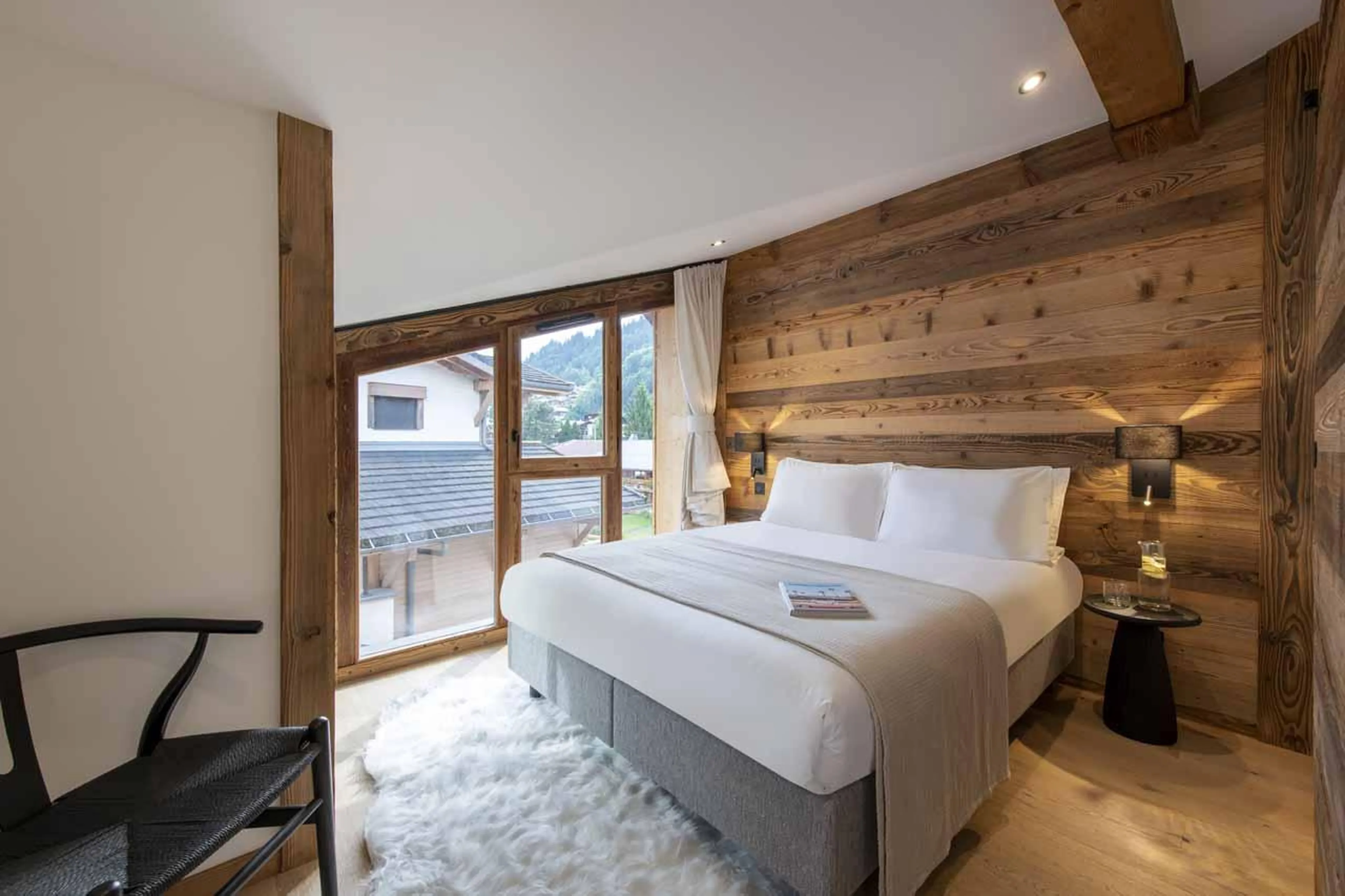 Double bedroom in Apartment Chavinaud, Les Gets