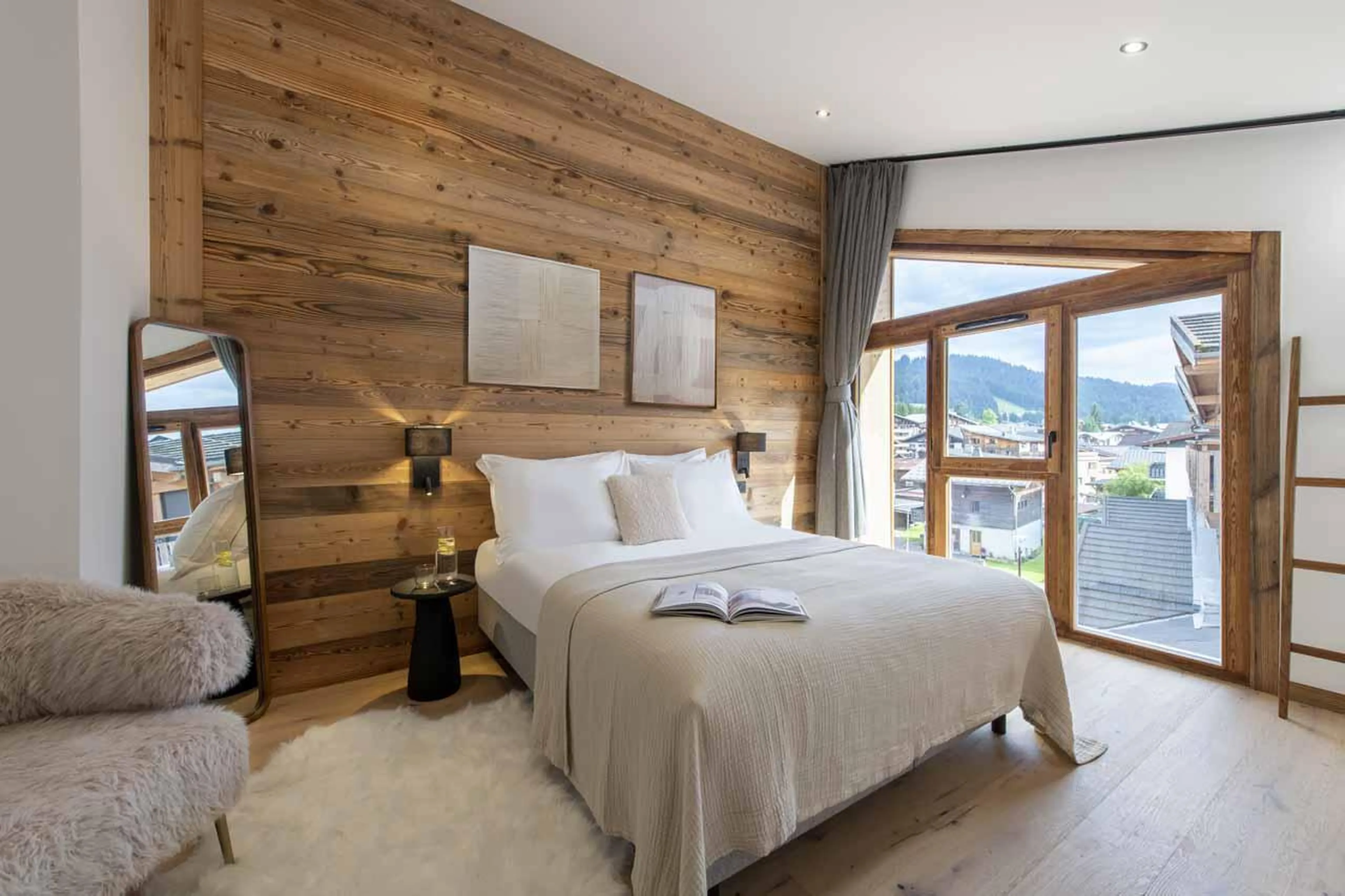 Double bedroom in Apartment Chavinaud, Les Gets