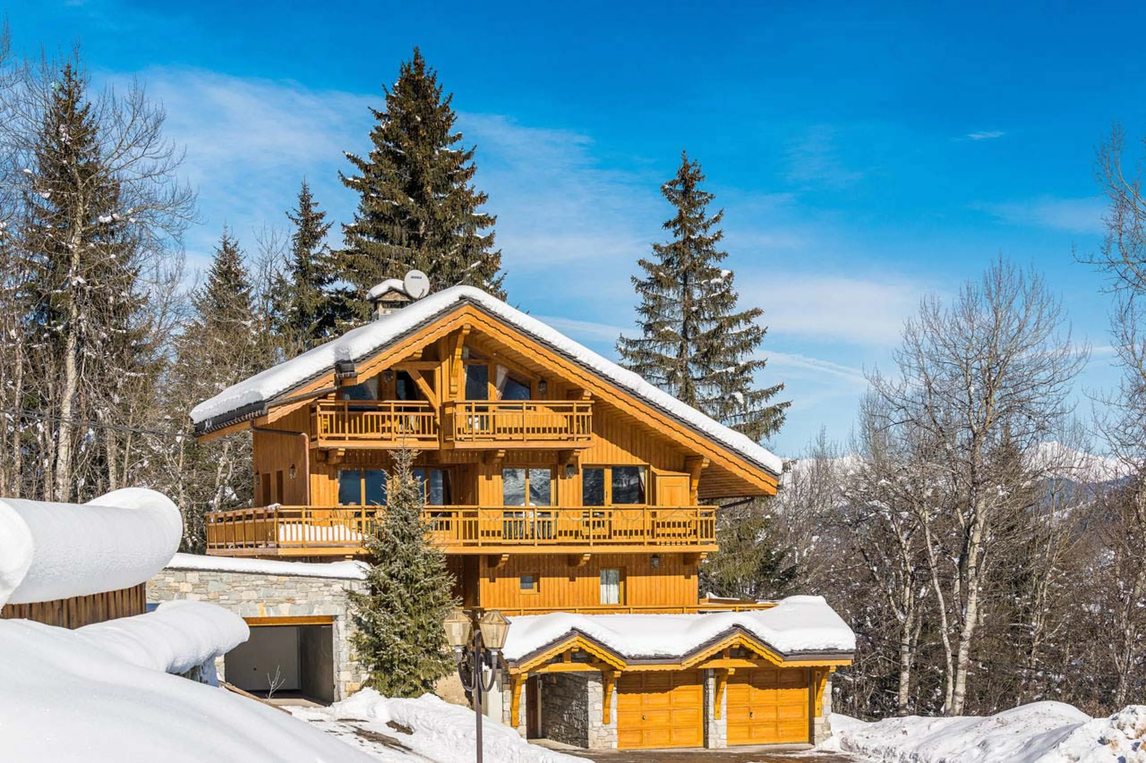 Exterior of Chalet Chopine in Meribel